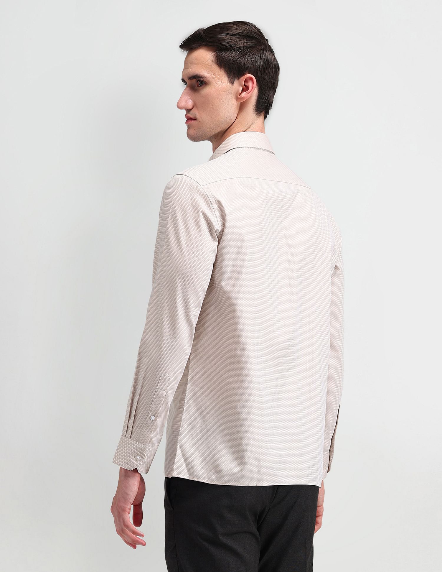 Arrow Liberty Classic Fit Textured Shirt
