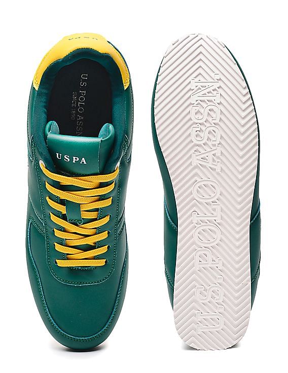 U.S. Polo Assn. Men Lace Up Solid Sorrento 2.0 Sneakers