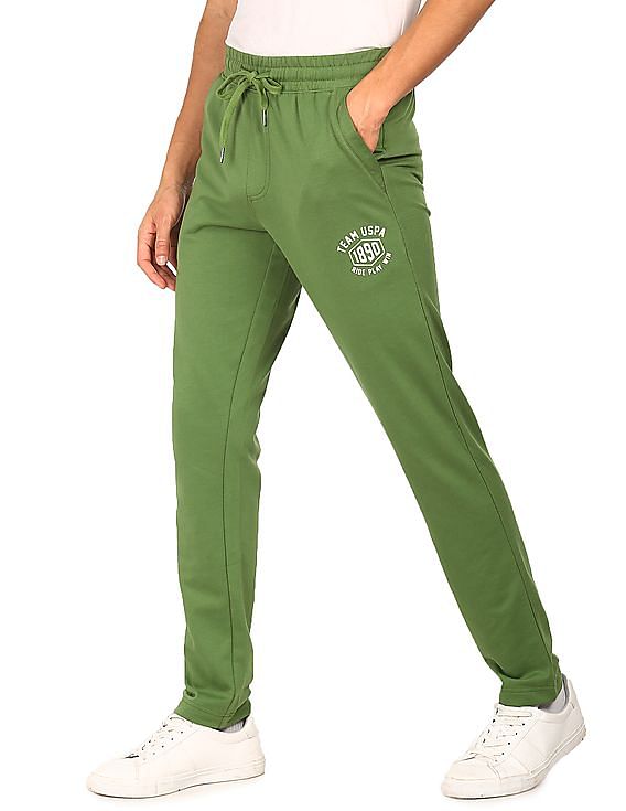 polyester track pants