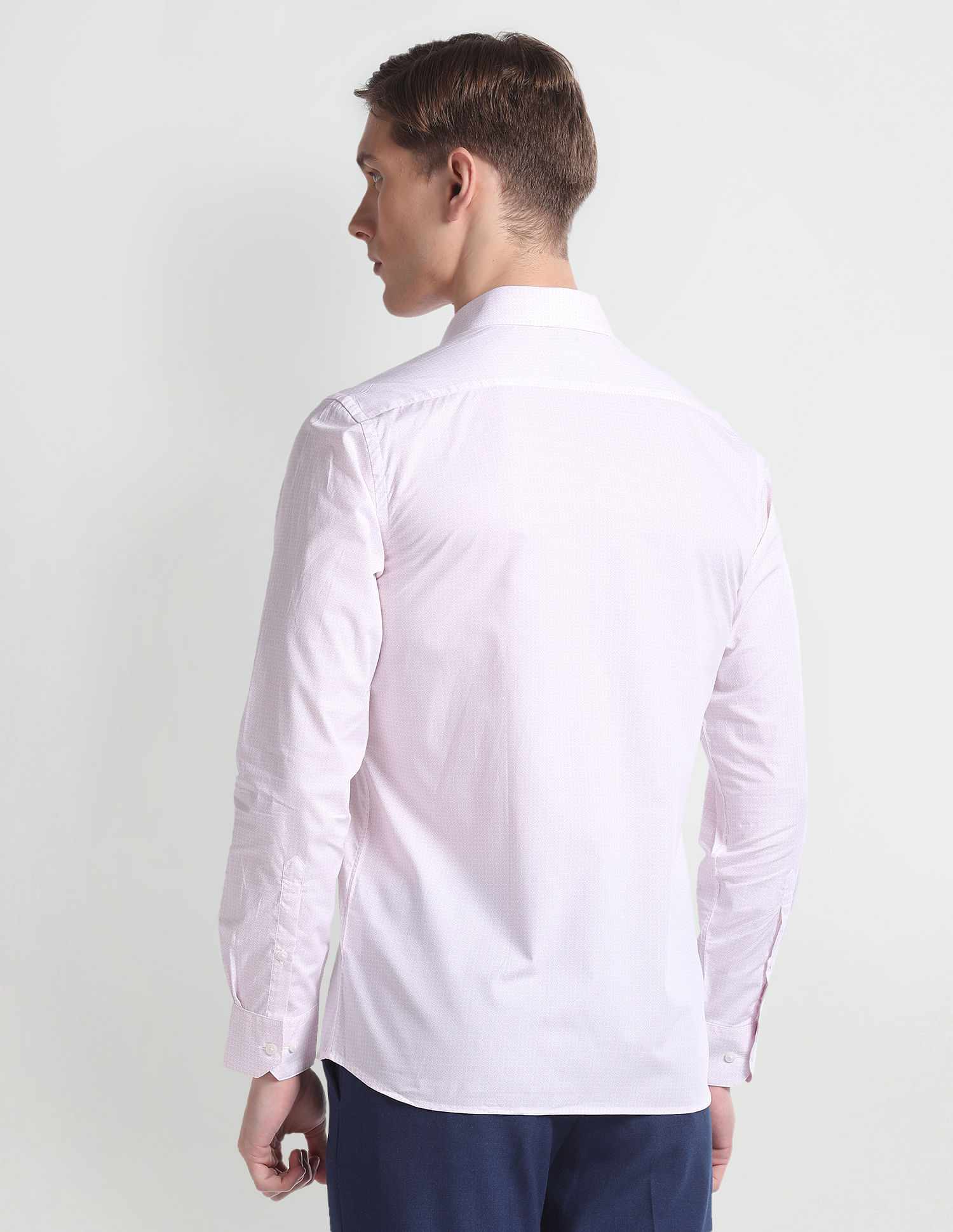 Arrow Geometric Print Slim Fit Shirt