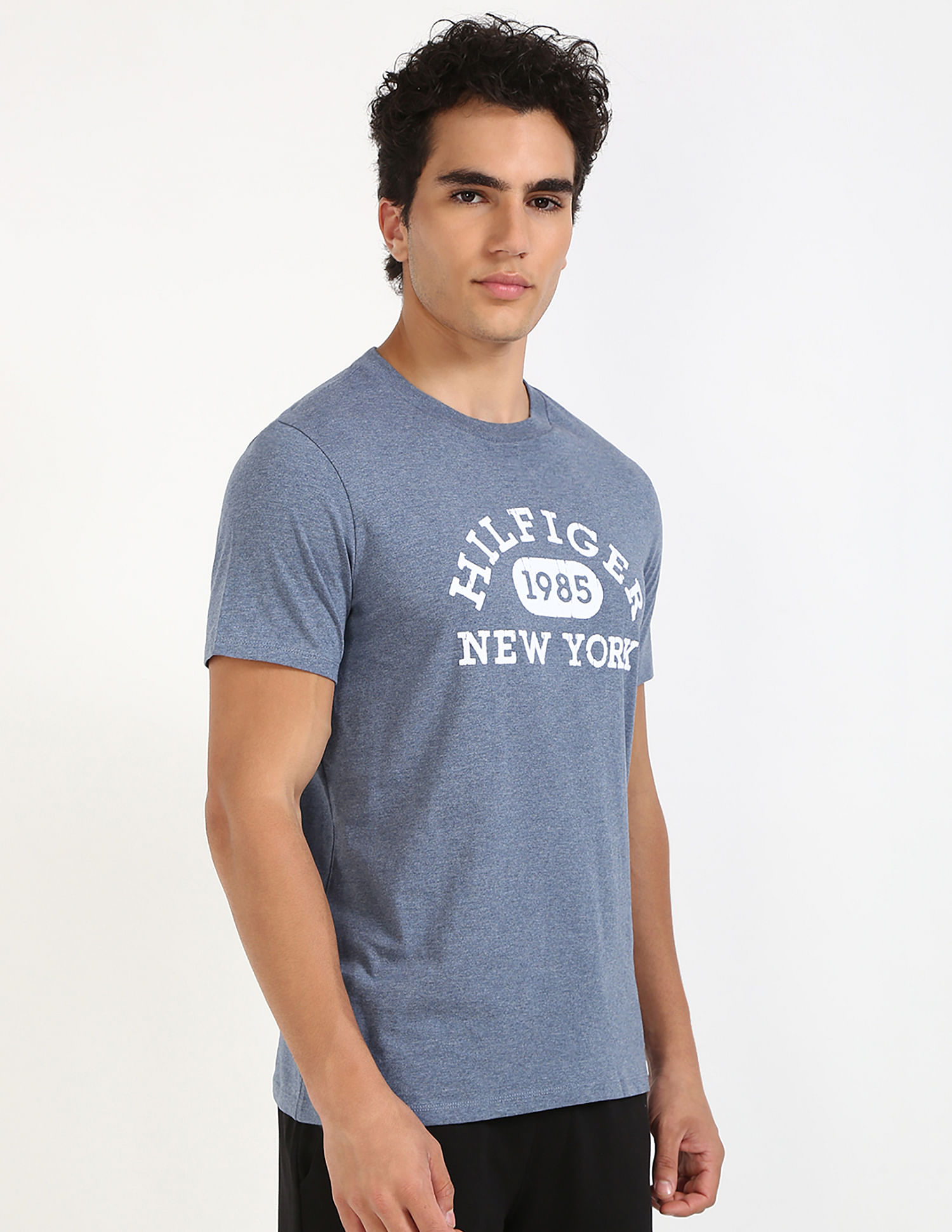 Tommy Hilfiger Logo Regular-Fit Cotton T-Shirt