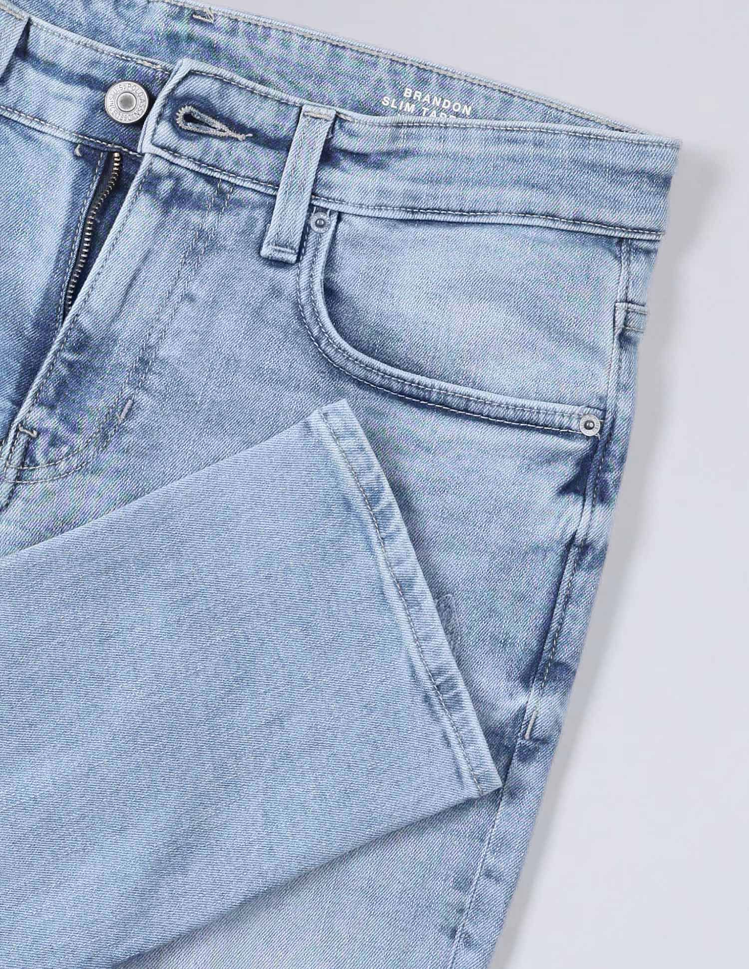 U.S. Polo Assn. Denim Co. Brandon Slim Tapered Fit Vintage Jeans