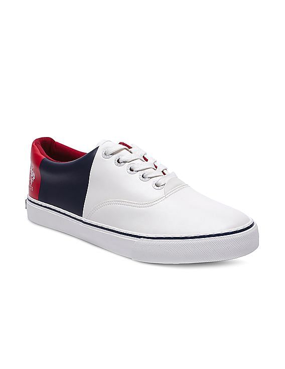 U.S. Polo Assn. Men Low Top Colour Block Sander Sneakers