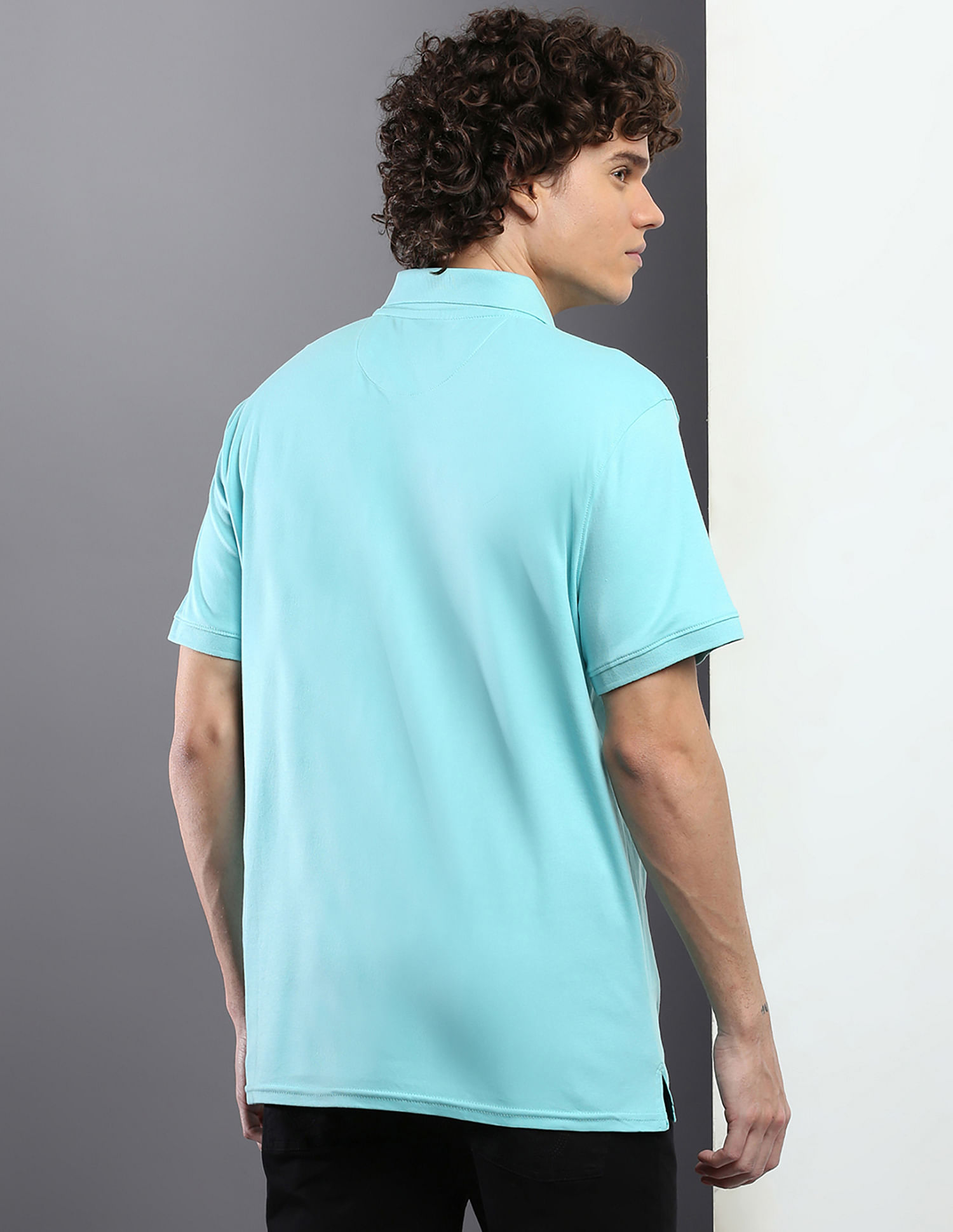 Calvin Klein Solid Interlock Polo Shirt