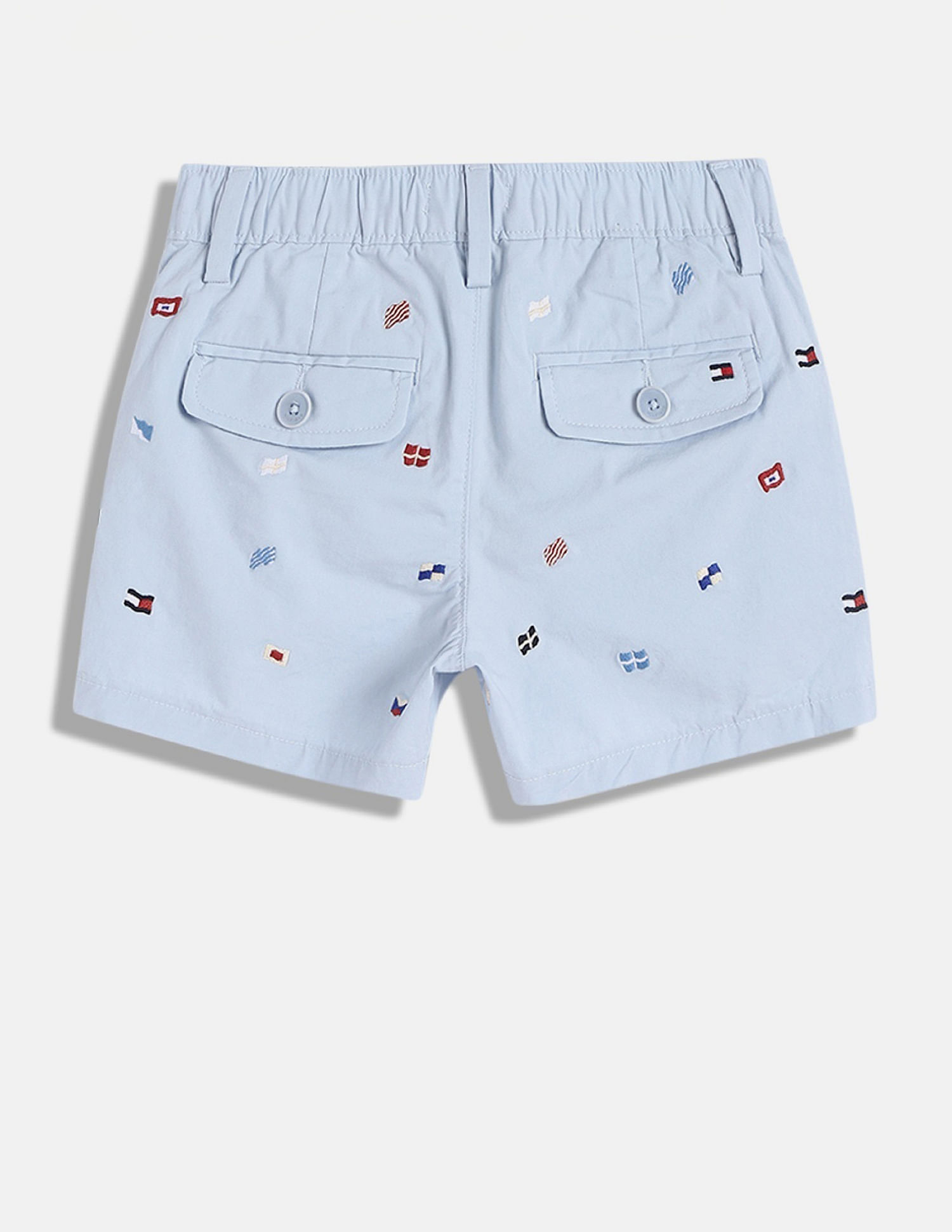 Tommy Hilfiger Kids Boys Printed Regular-Fit Cotton Shorts
