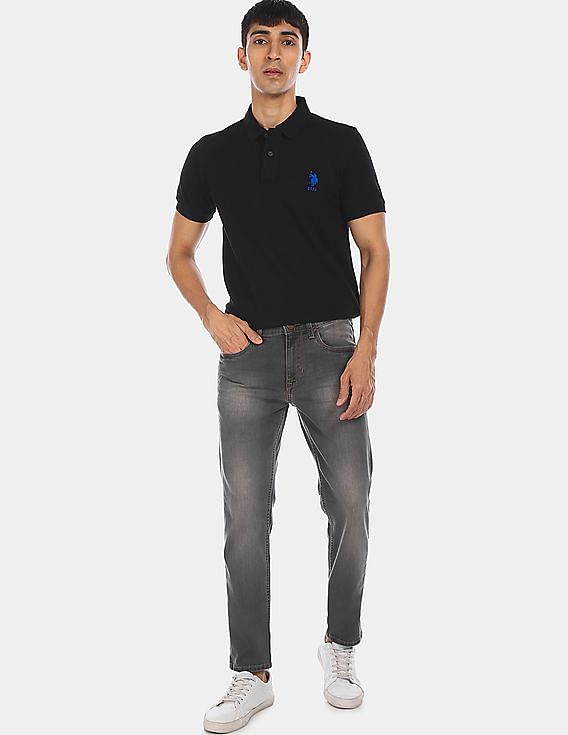 U.S. Polo Assn. Standard Fit Pique Polo Shirt