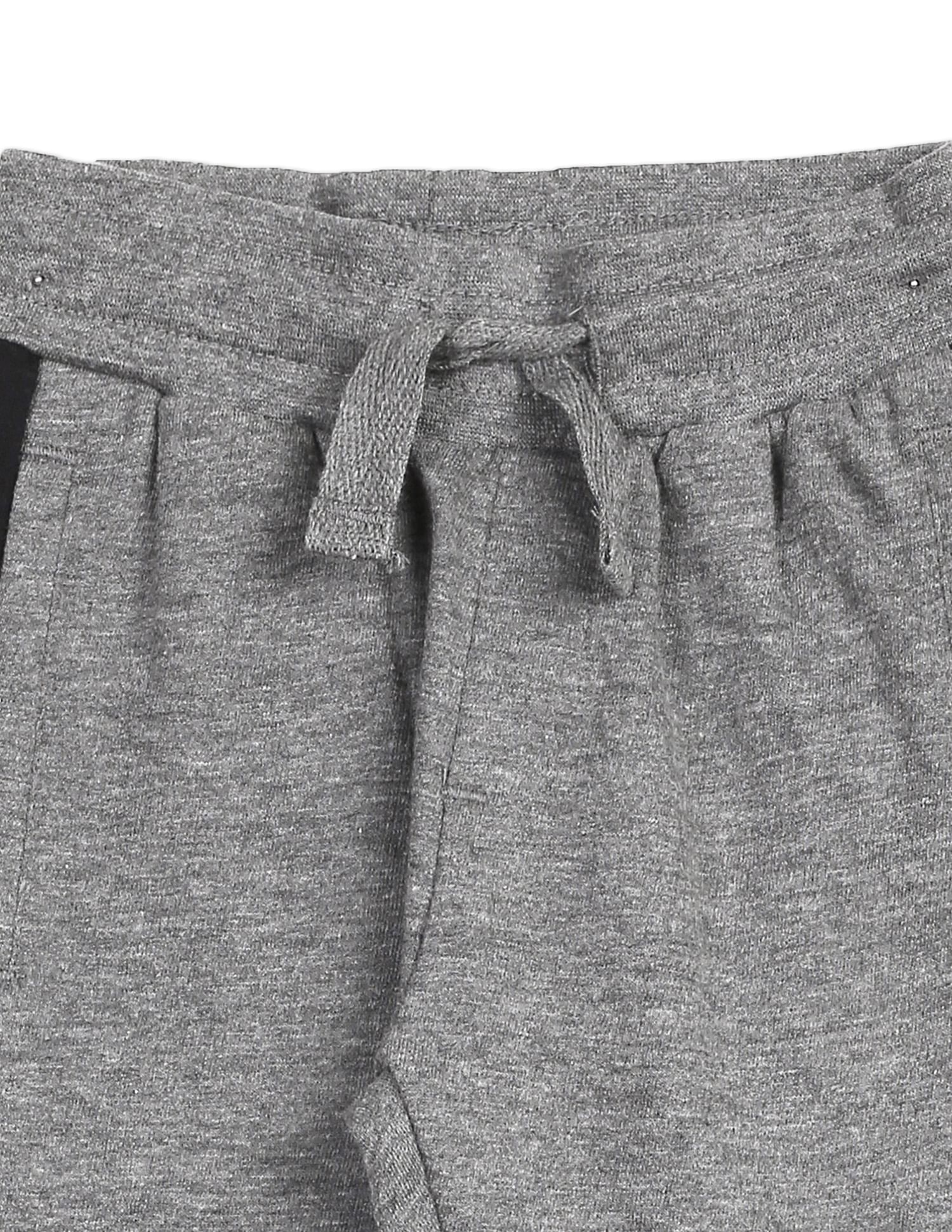 U.S. Polo Assn. Kids Brand Taped Cotton Track Pants