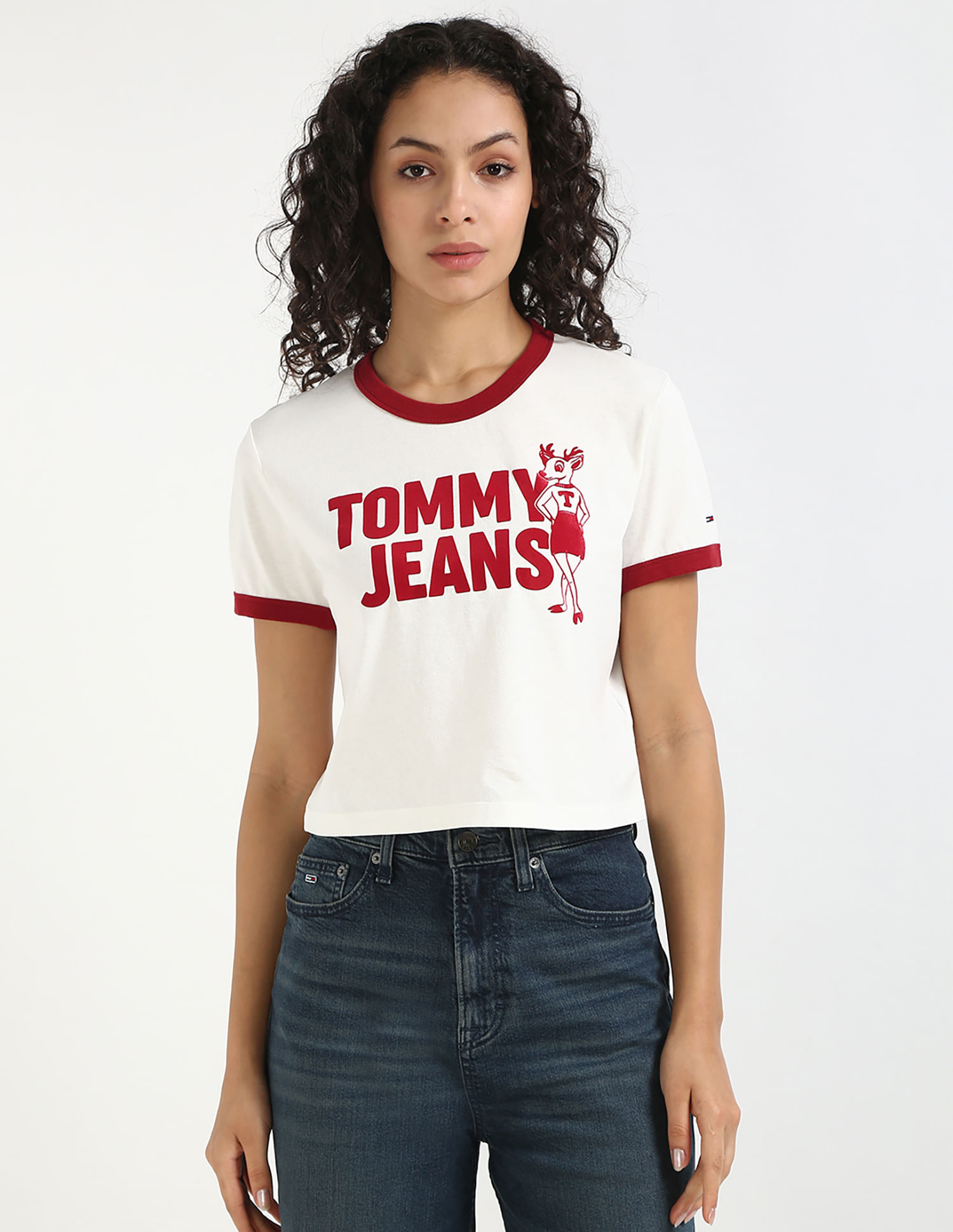 Tommy Hilfiger Logo Slim-Fit Cotton T-Shirt