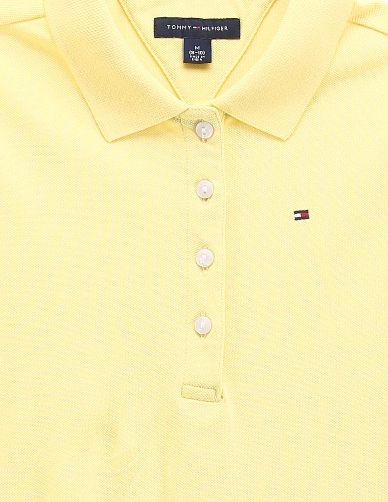 Tommy Hilfiger Kids Slim Fit Solid Polo Dress
