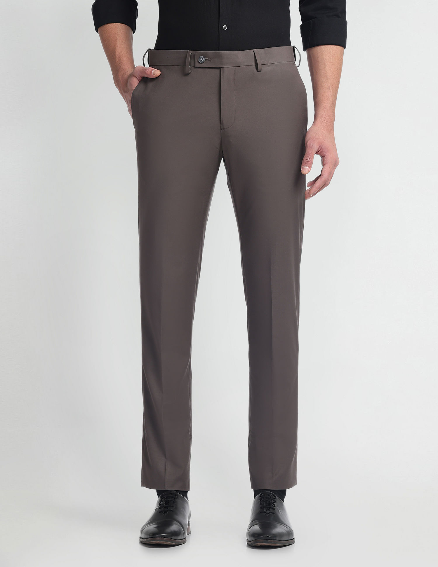 Arrow Solid AutoflexTrousers