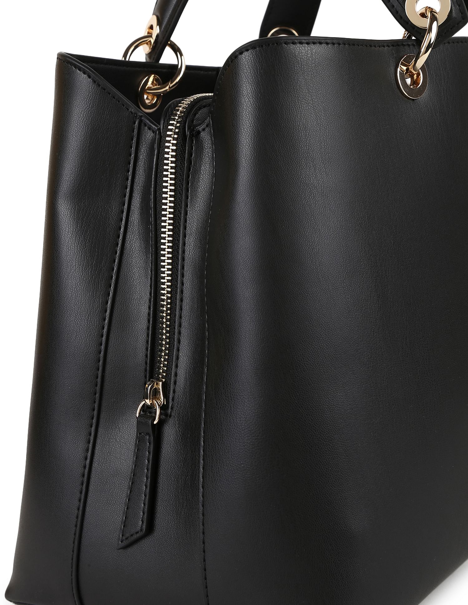 Tommy Hilfiger Solid Chic Satchel Bag