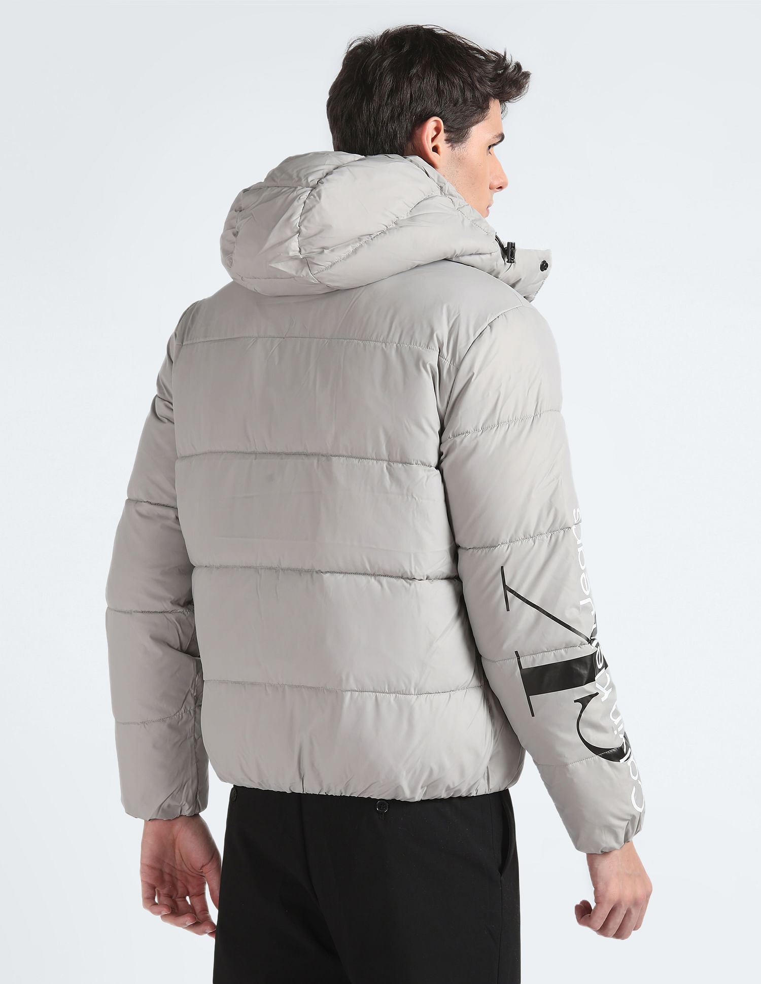 Calvin klein essential puffer long jacket orders