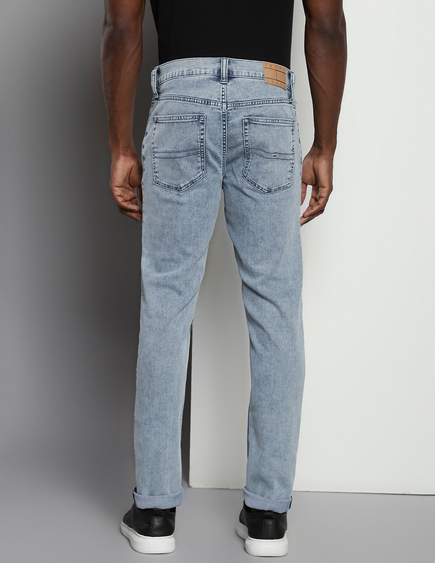 Tommy Hilfiger Austin Slim Tapered Acid Wash Jeans