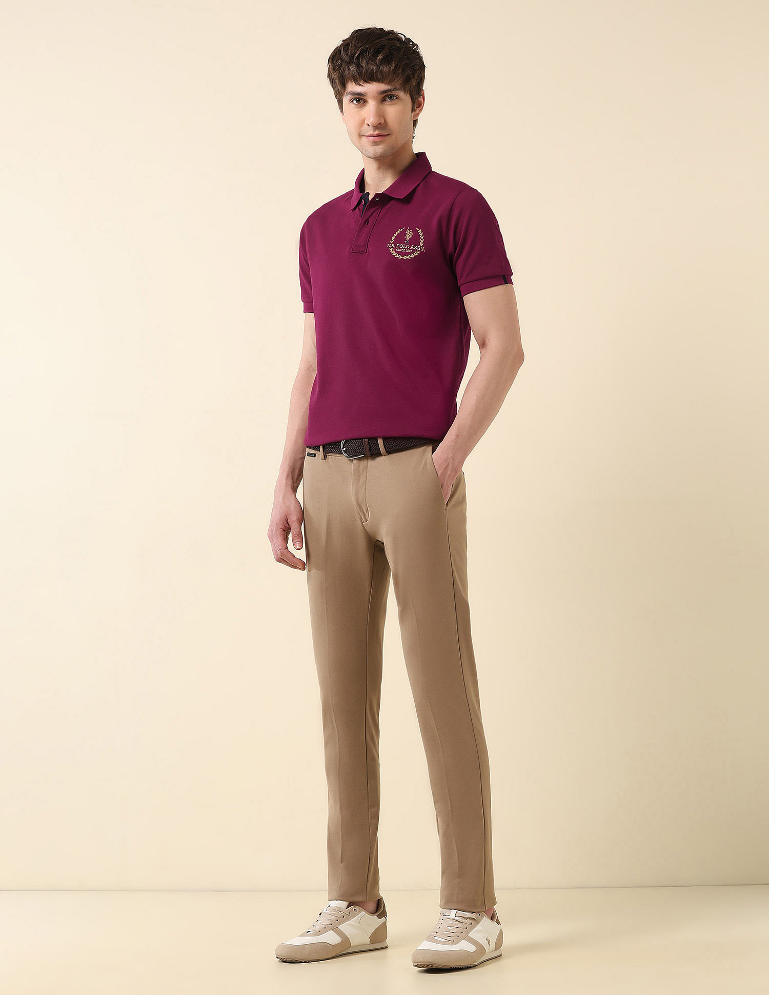 U.S. Polo Assn. Pure Cotton Slim Fit Classic Polo Shirt