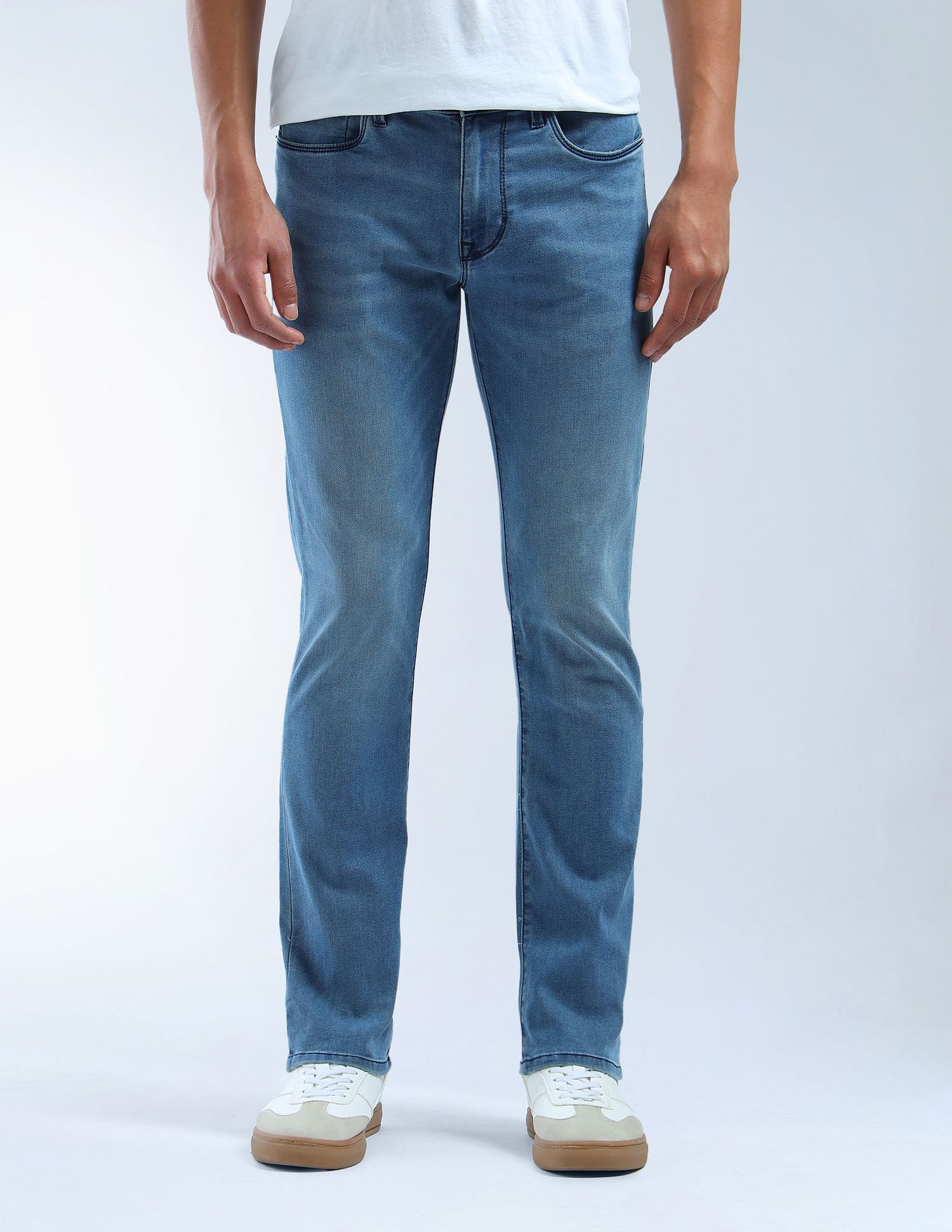 Flying Machine Slash Slim Tapered Fit F-Lite Jeans