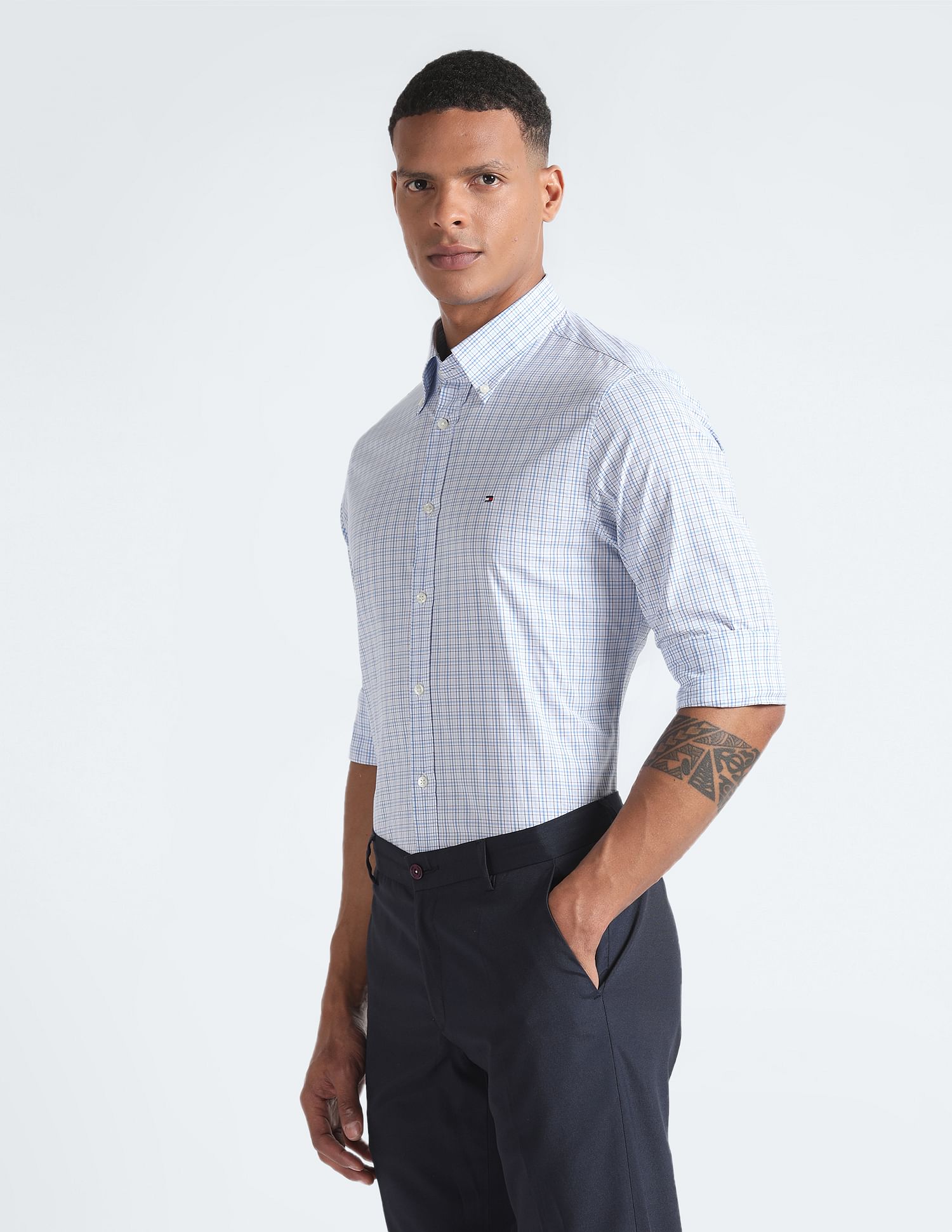 Tommy Hilfiger Sustainable Gun Club Check Shirt
