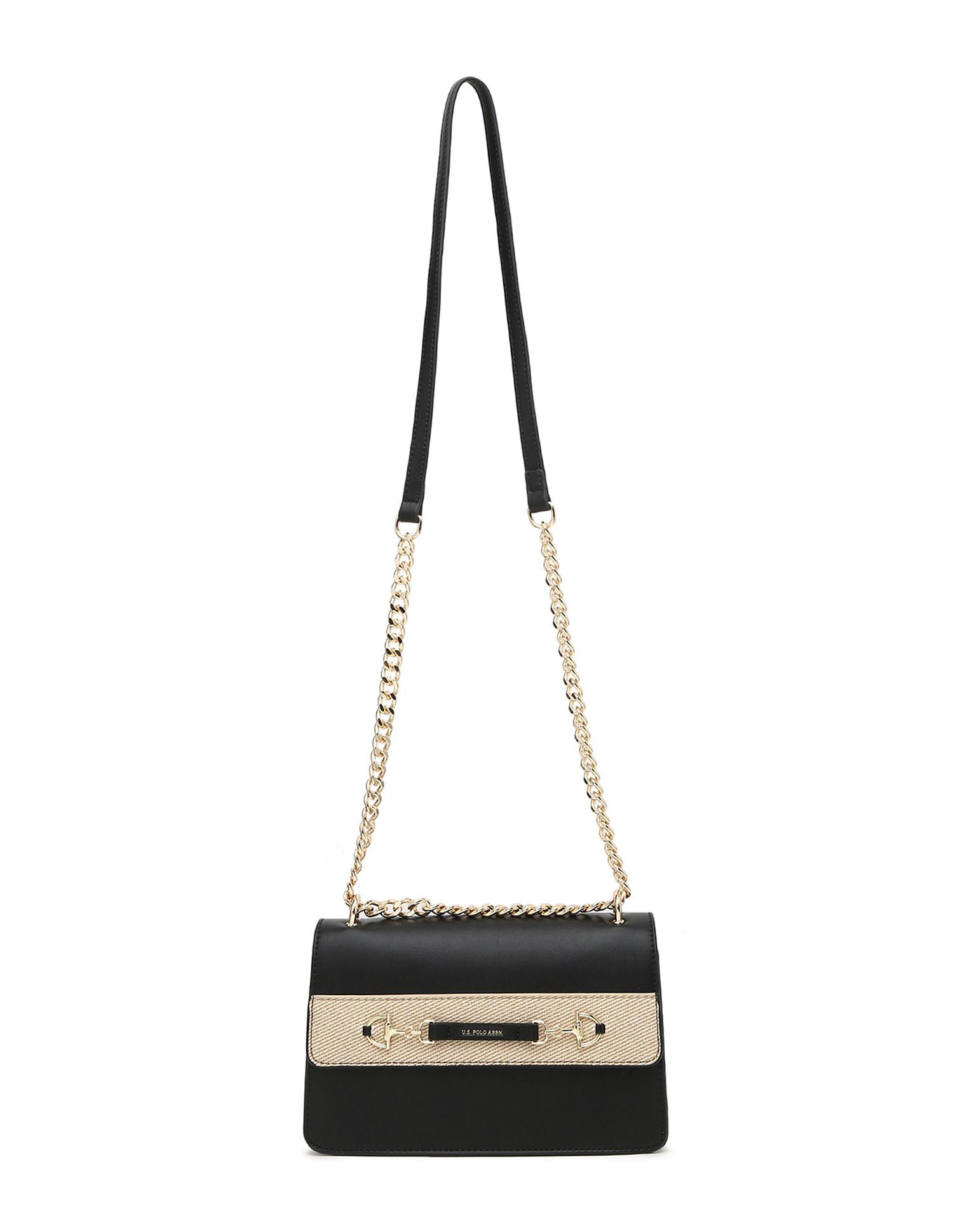U.S. Polo Assn. Women Anya Colour Blocked Crossbody Bag