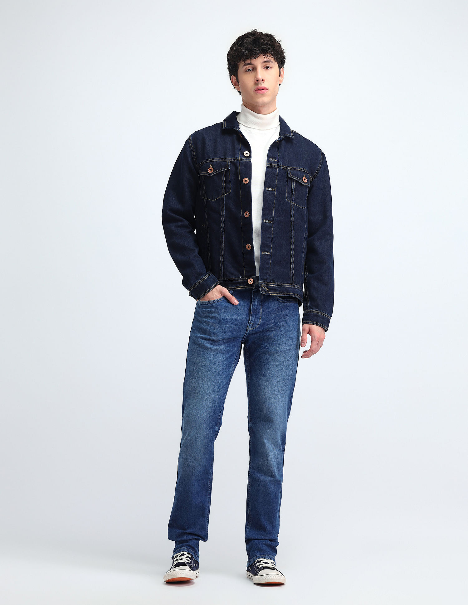 Flying Machine Freddie Slim Straight Fit Jeans