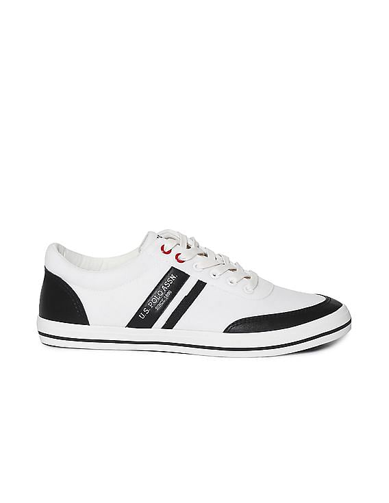 U.S. Polo Assn. Men Round Toe Panelled Hague Sneakers