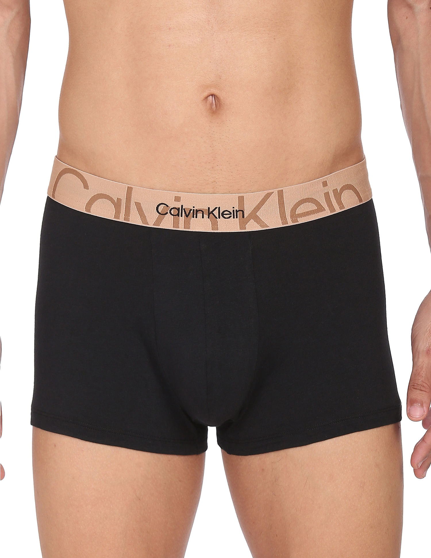 Buy Calvin Klein Underwear Men Black Icon Waist Mid Rise