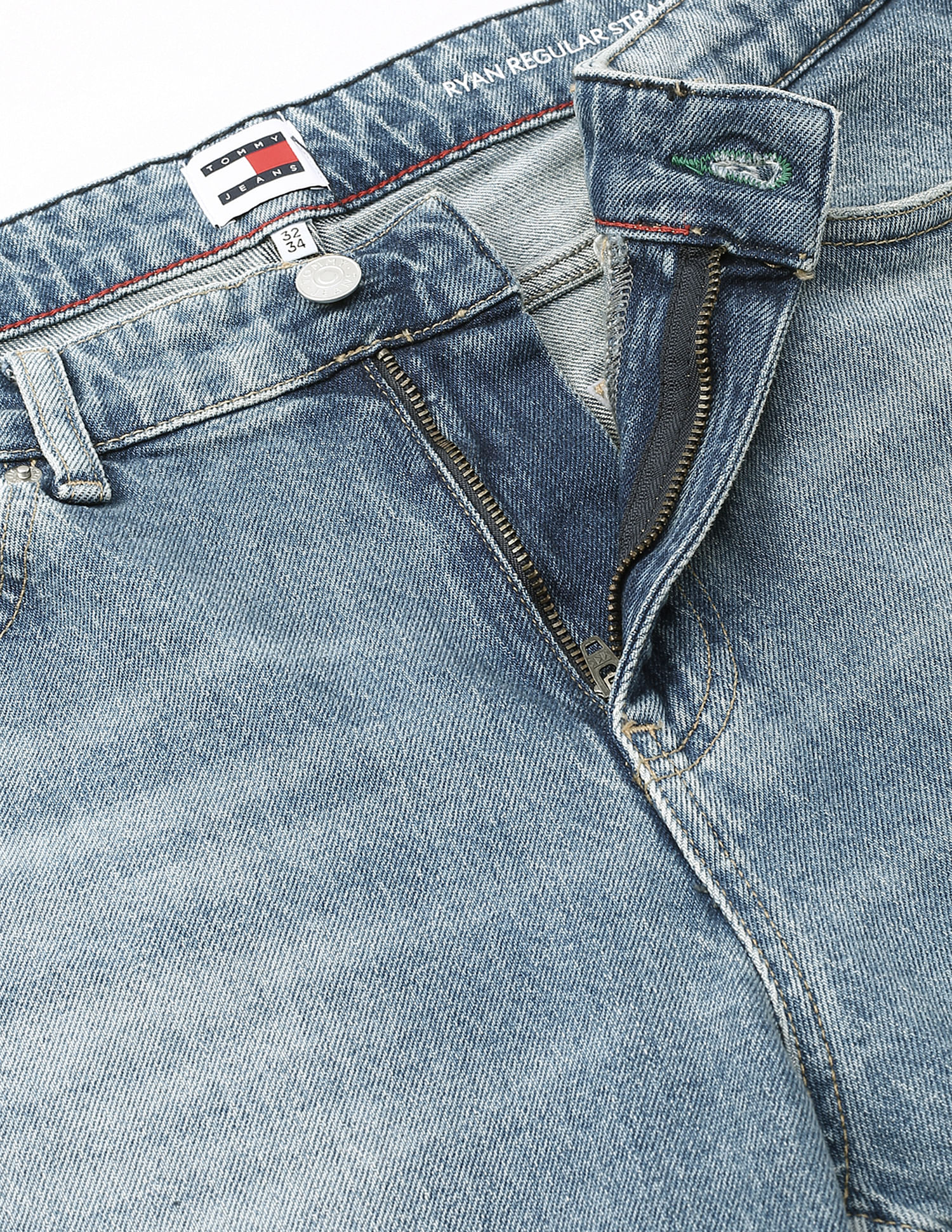 Tommy Hilfiger Mid Rise Rayan Straight Fit Jeans