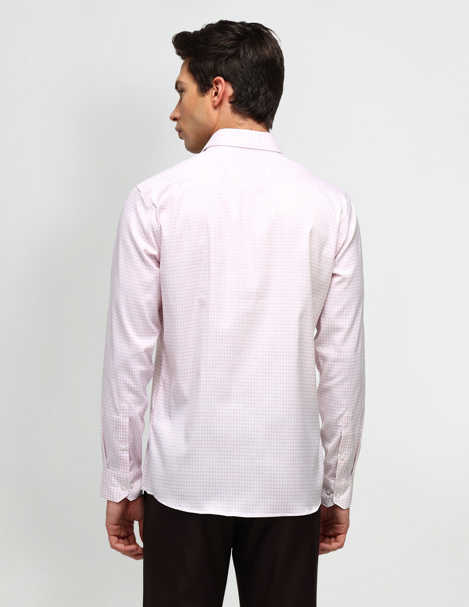 Arrow Slim Fit All-Over Pattern Shirt
