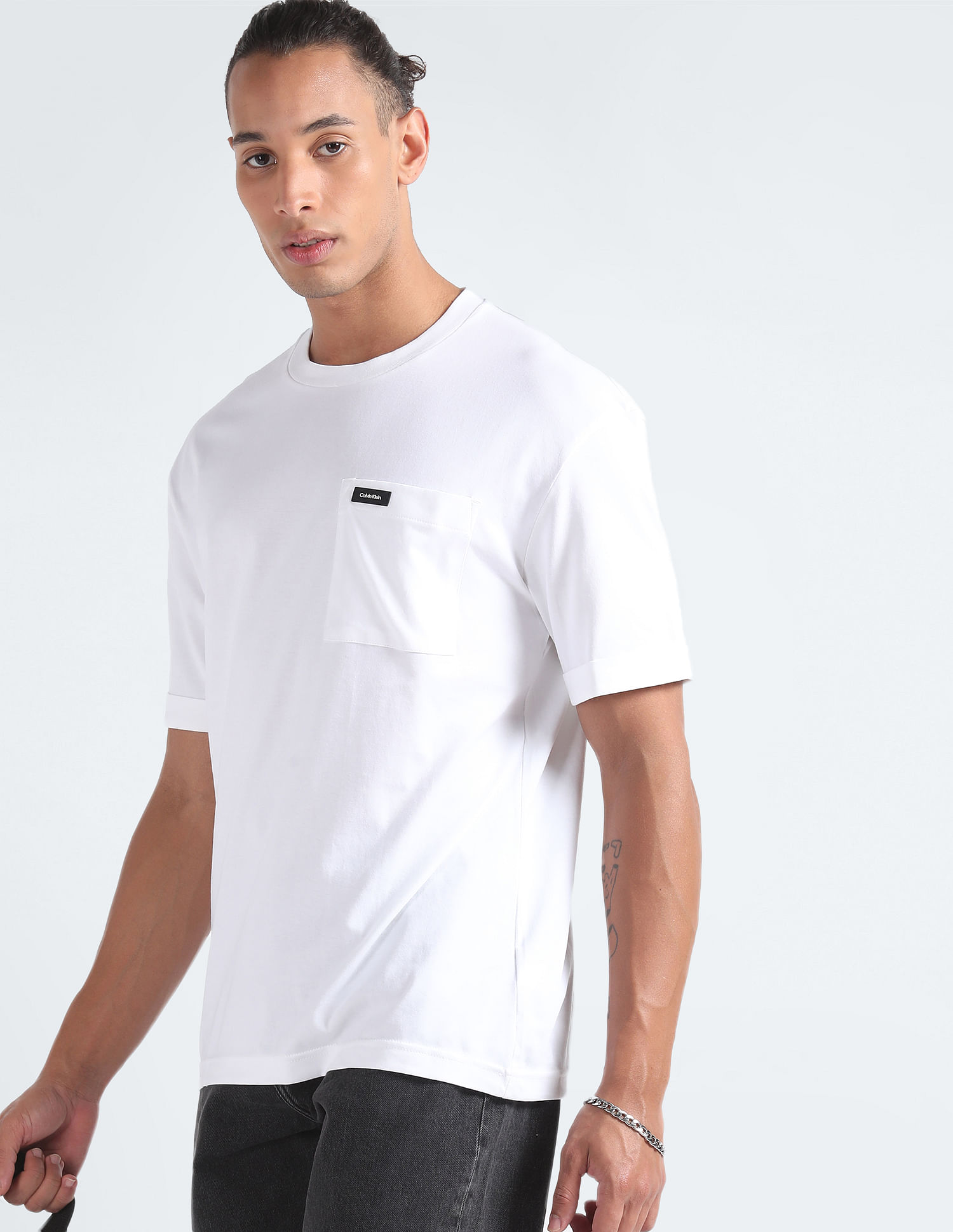 Calvin klein deals pocket t shirt