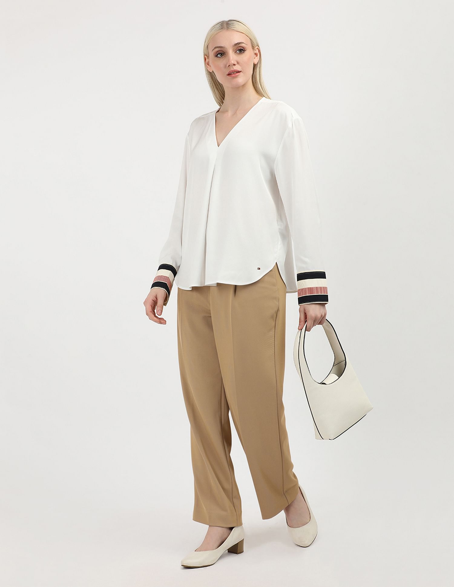 Tommy Hilfiger Relaxed Fit Solid Shirt