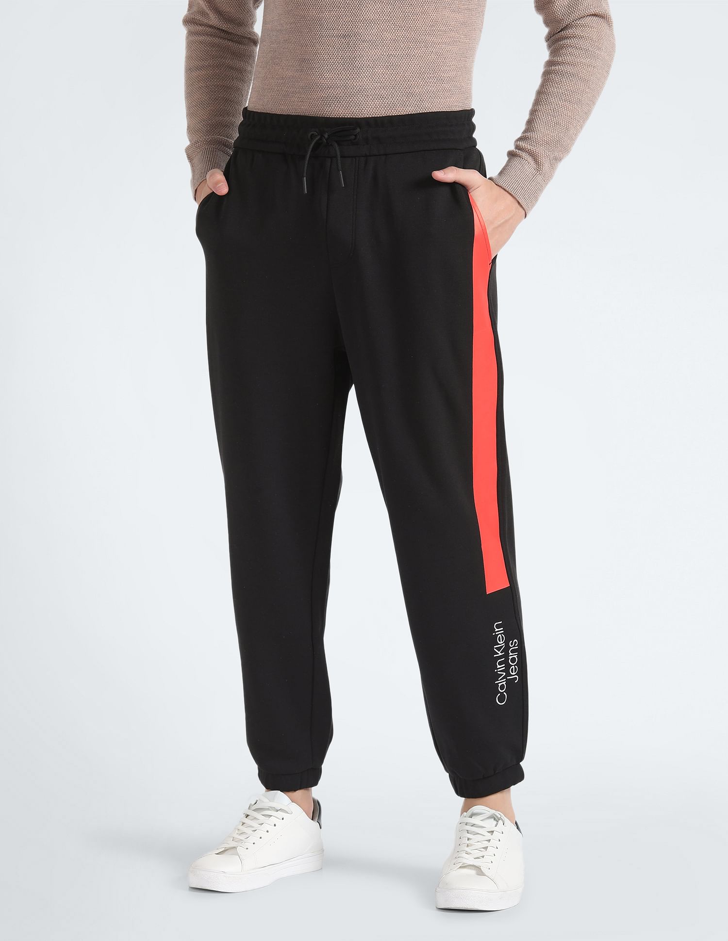 Buy Calvin Klein Mid Rise Brand Tape Joggers NNNOW