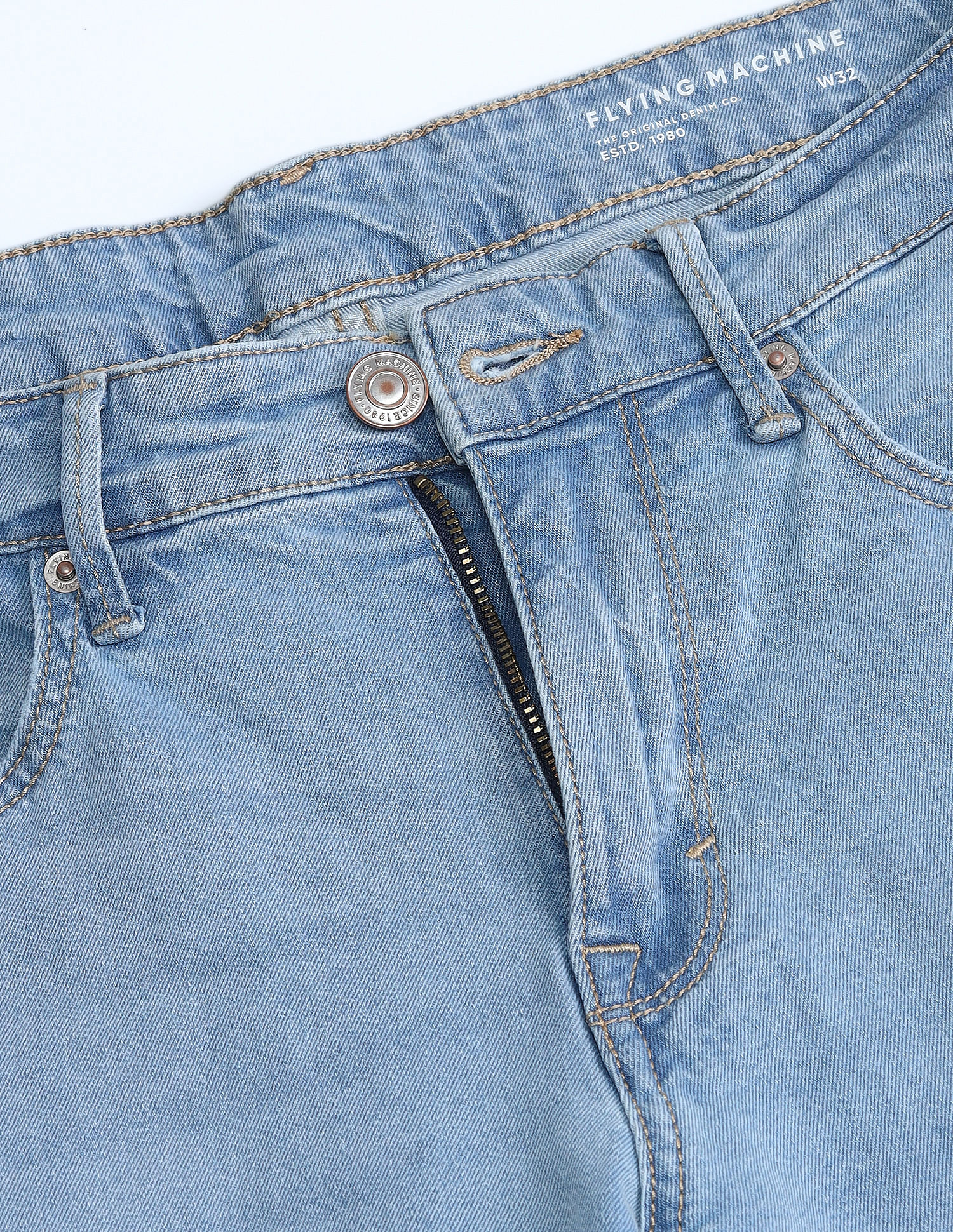 Flying Machine Freddie Slim Straight Fit Jeans