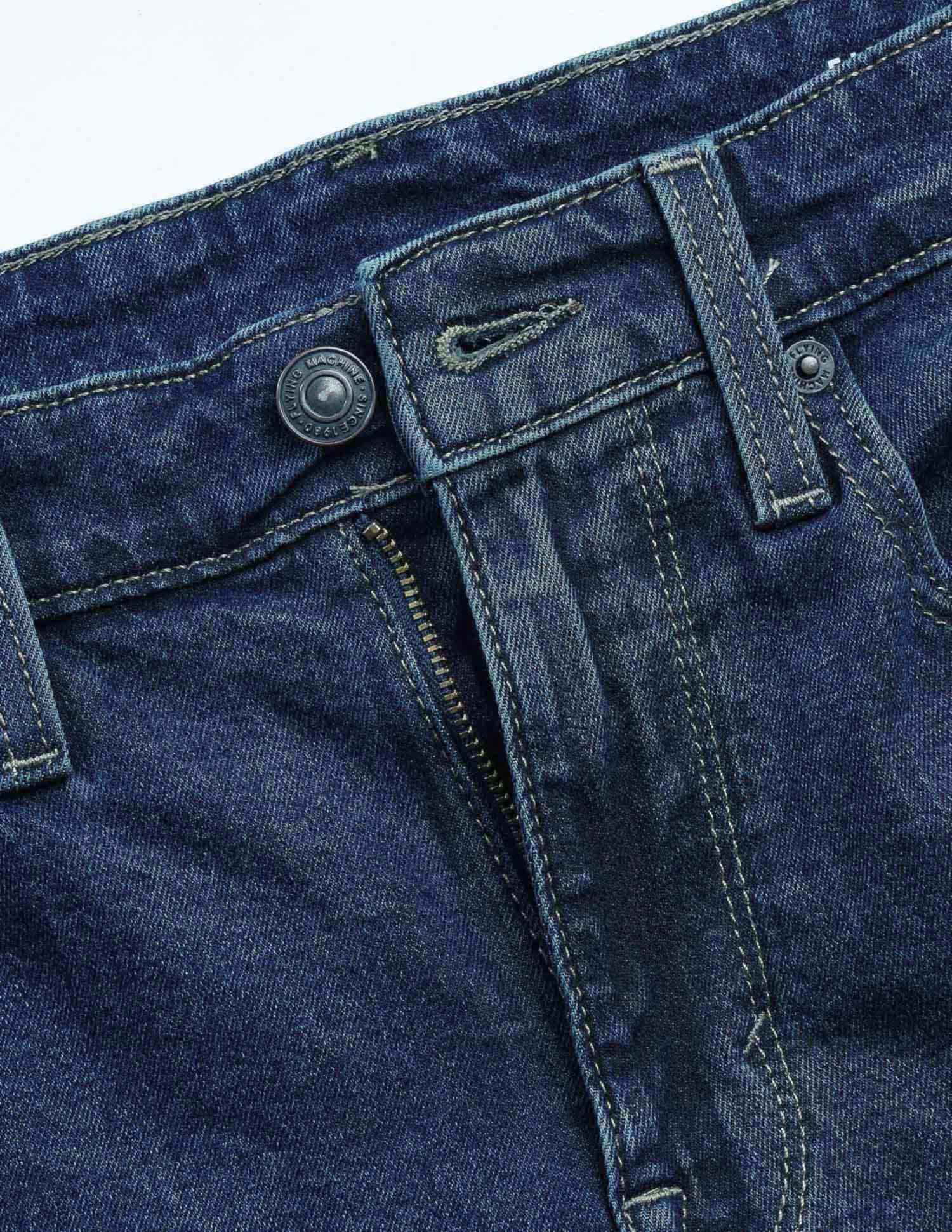 Flying Machine Slash Slim Tapered Fit Mrtf Jeans