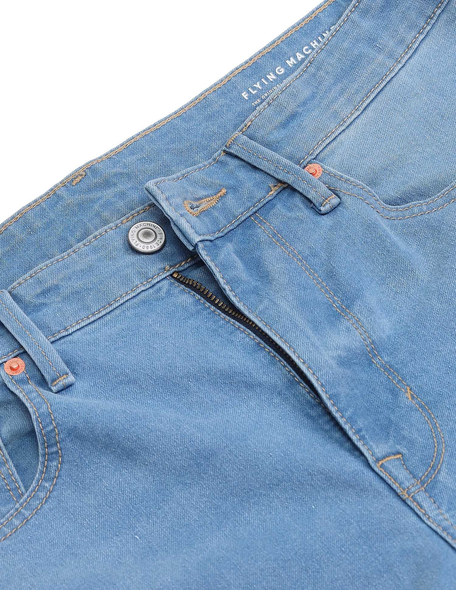 Flying Machine Slash Slim Tapered Jeans