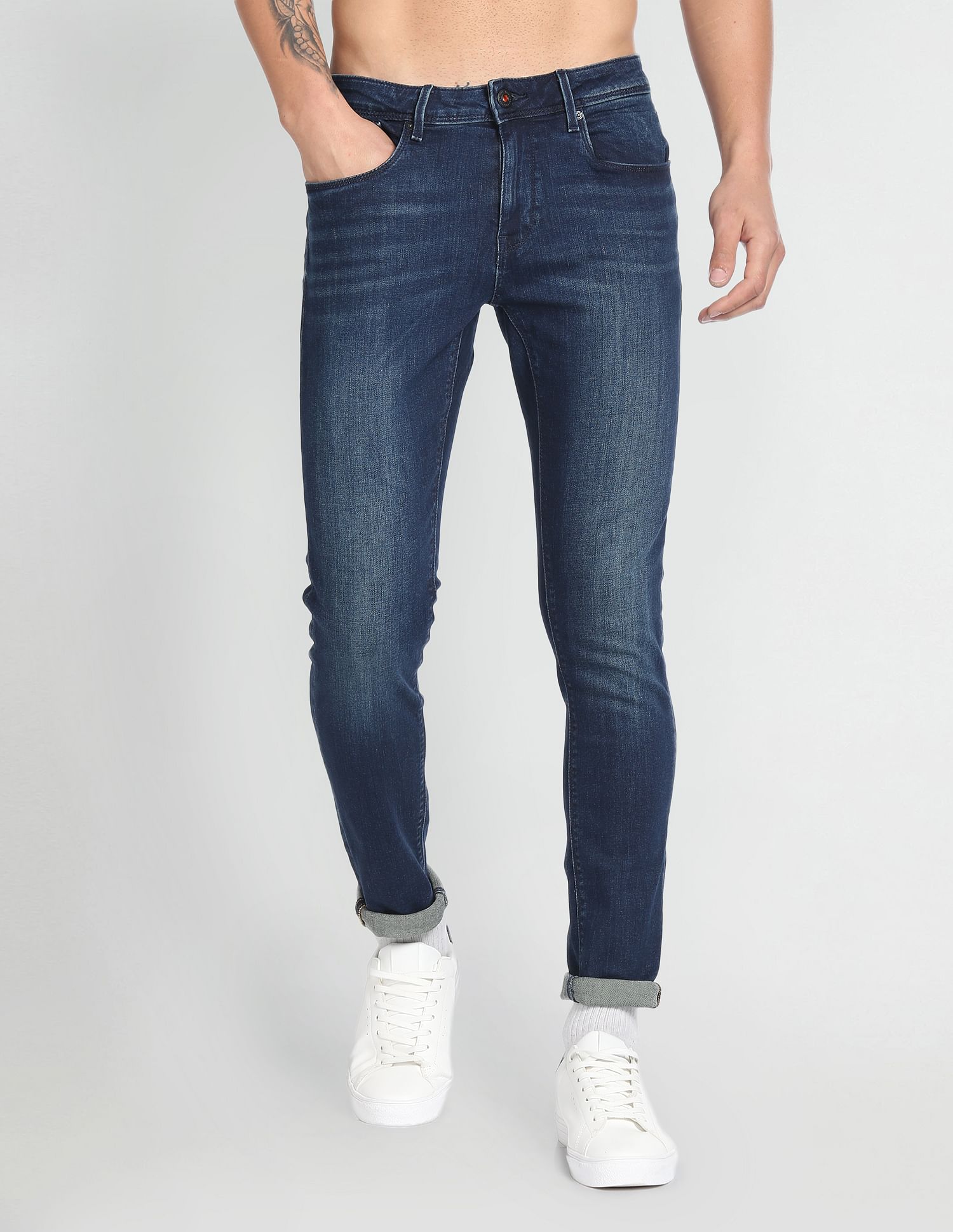 Flying Machine Low Rise Super Skinny F-Lite Jeans
