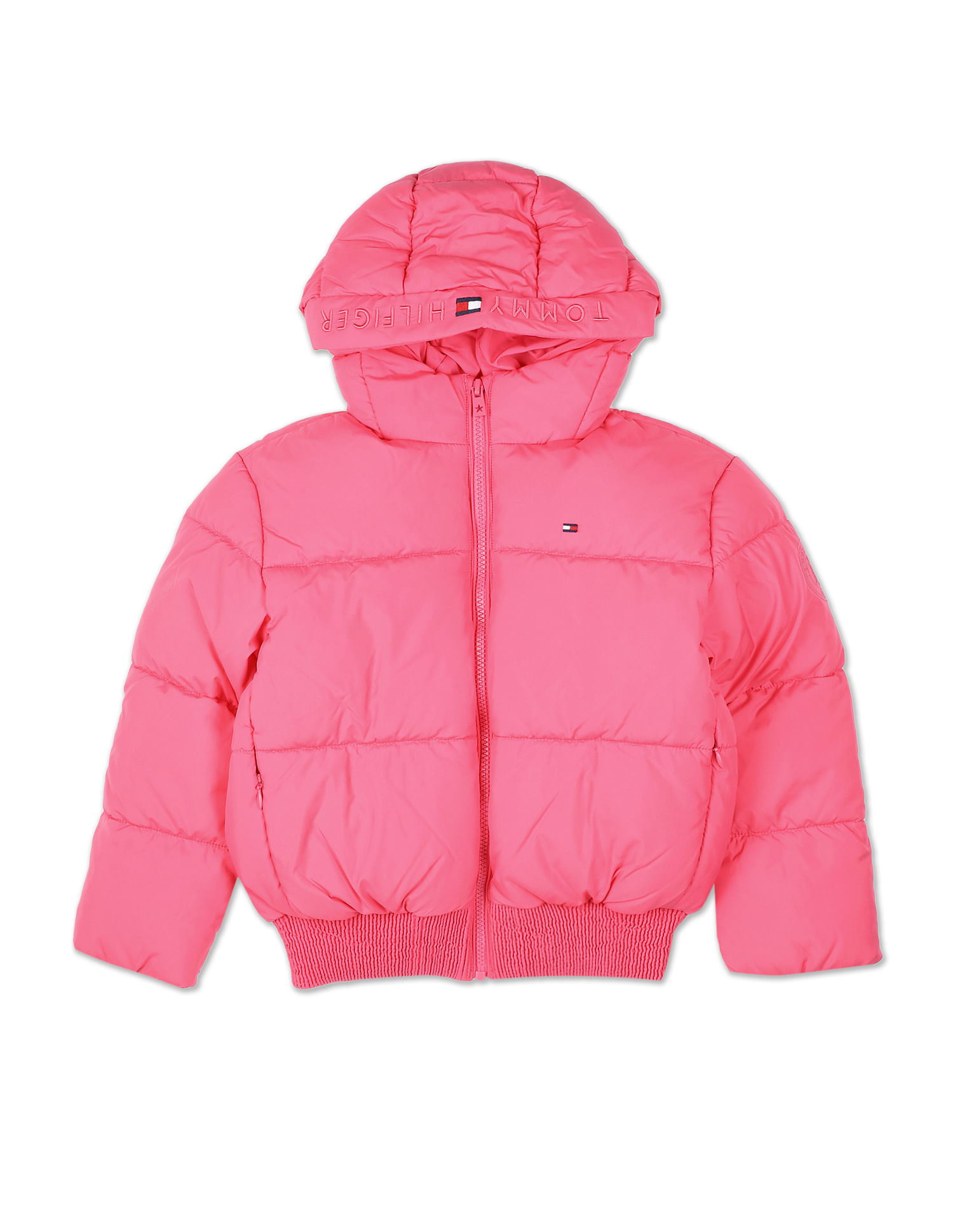 Tommy hilfiger puffer 2025 jacket with hood