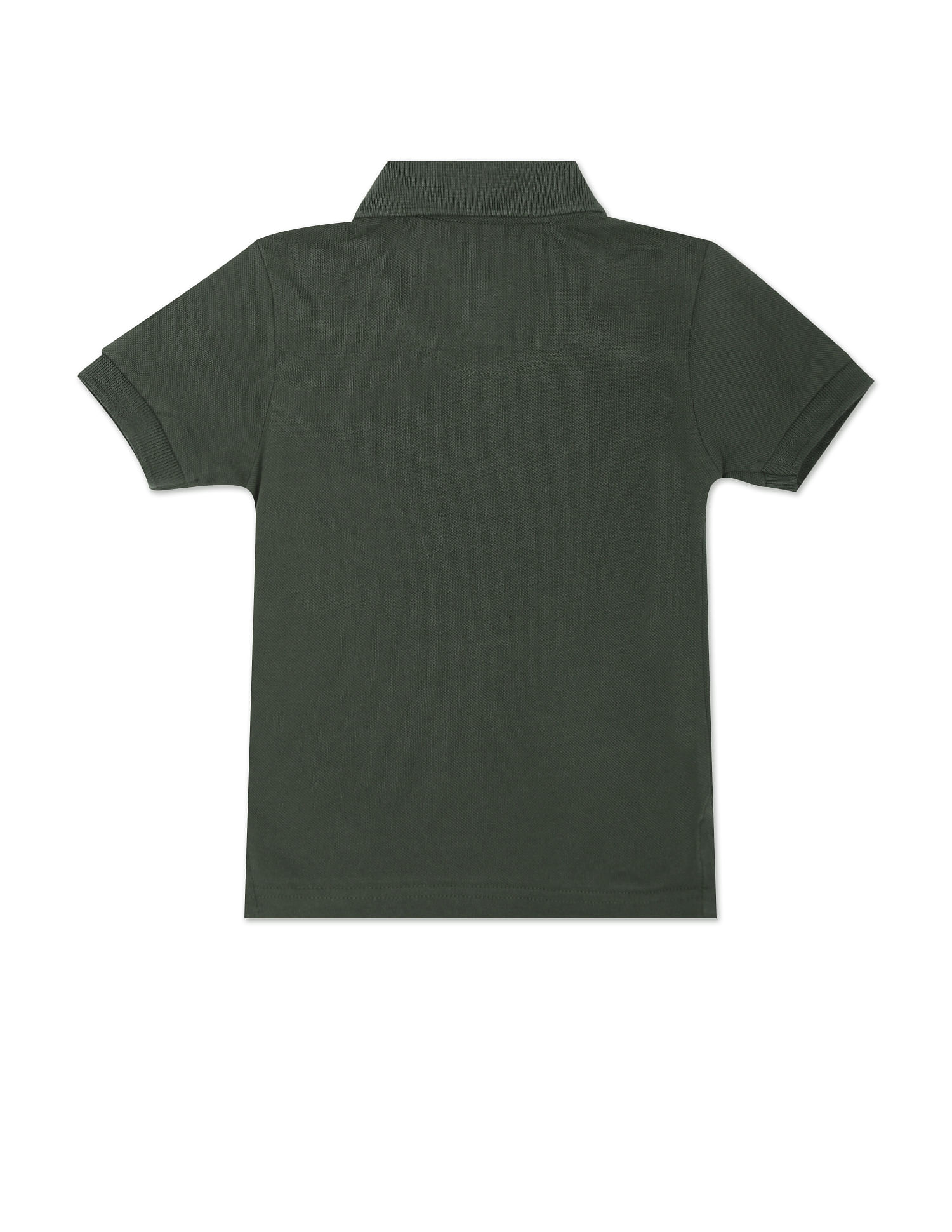 U.S. Polo Assn. Kids Boys Holographic Print Cotton Coordinate Polo Shirt