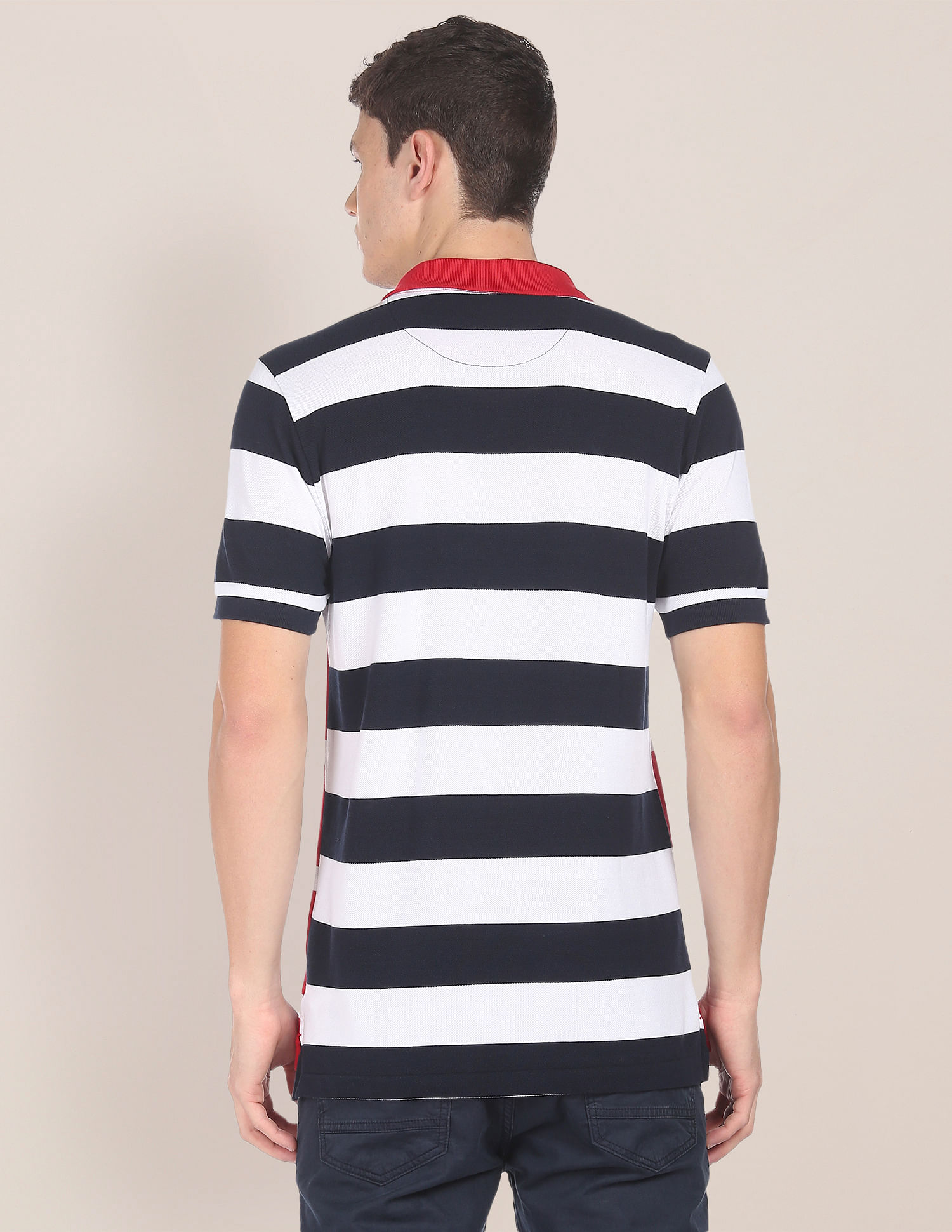 U.S. Polo Assn. Cotton Striped Polo Shirt