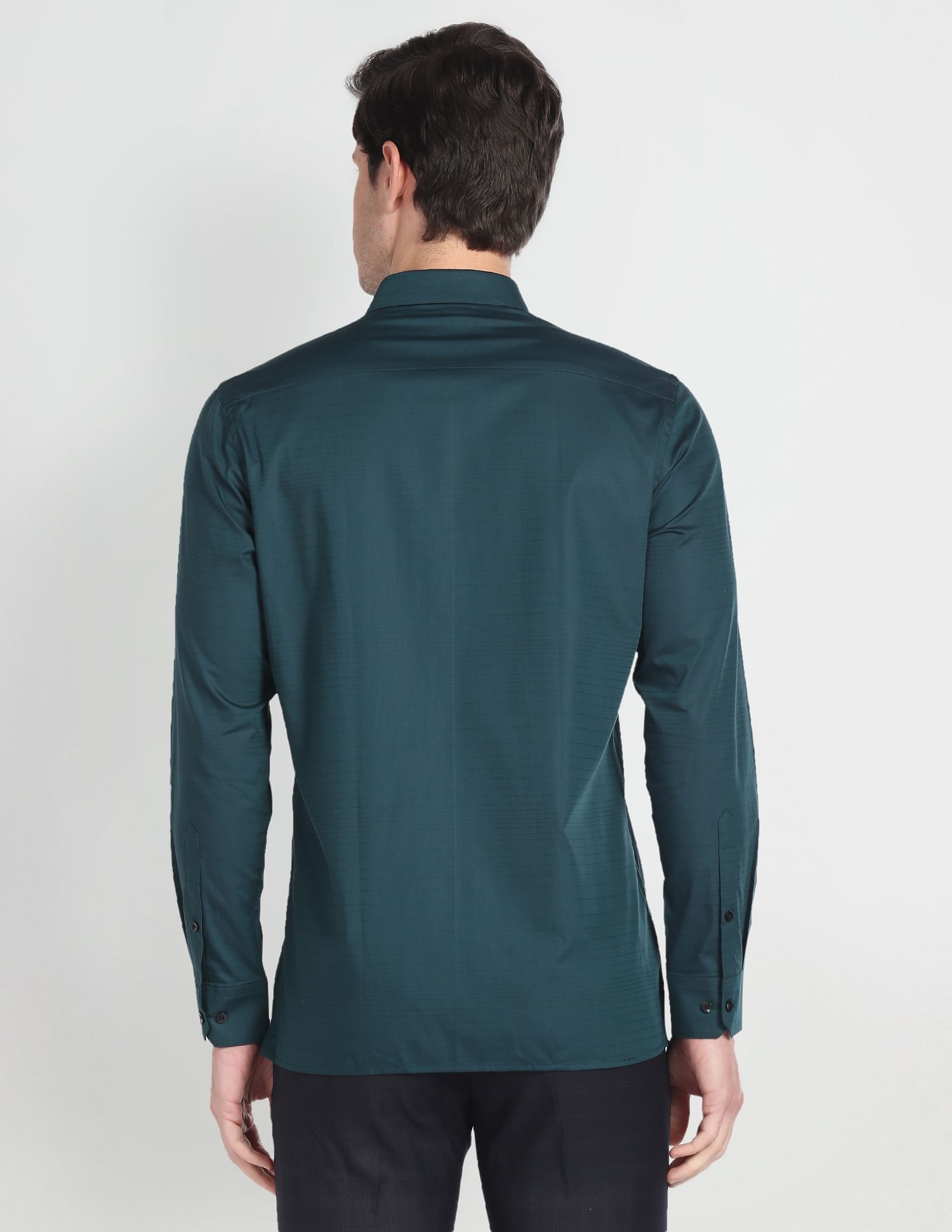 Arrow Horizontal Stripe Twill Shirt