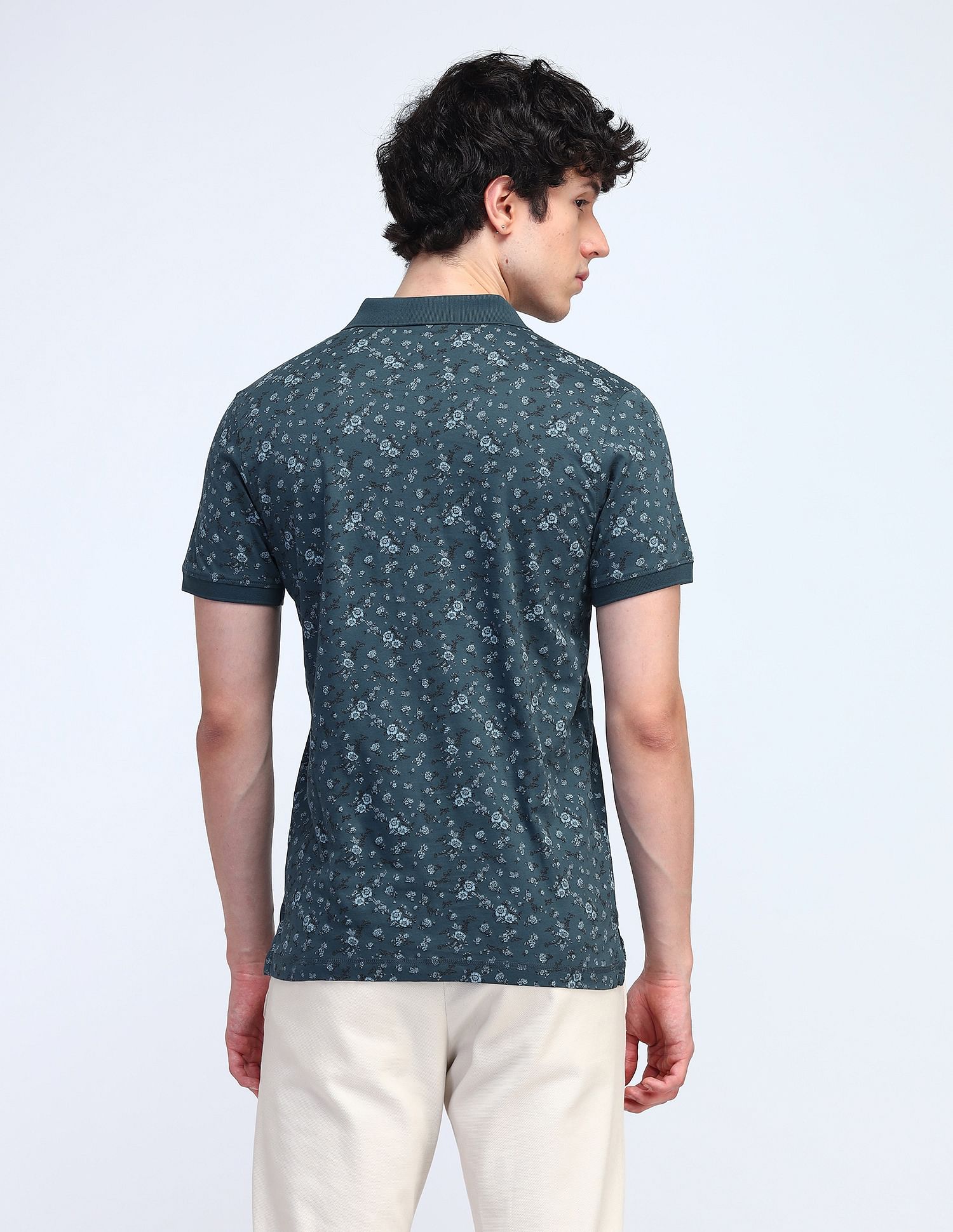 Flying Machine Cotton Regular Fit Polo Shirt