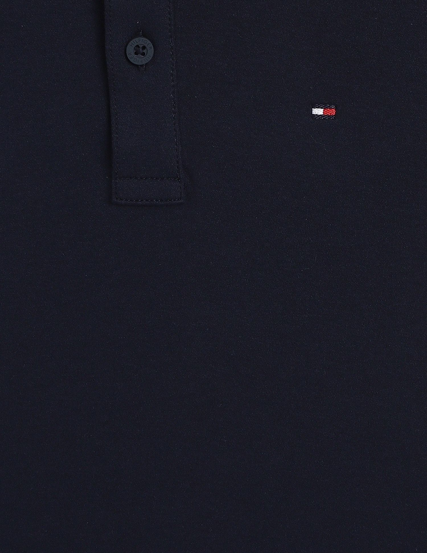 Tommy Hilfiger Kids Boys Solid Regular-Fit Cotton Polo T-Shirt