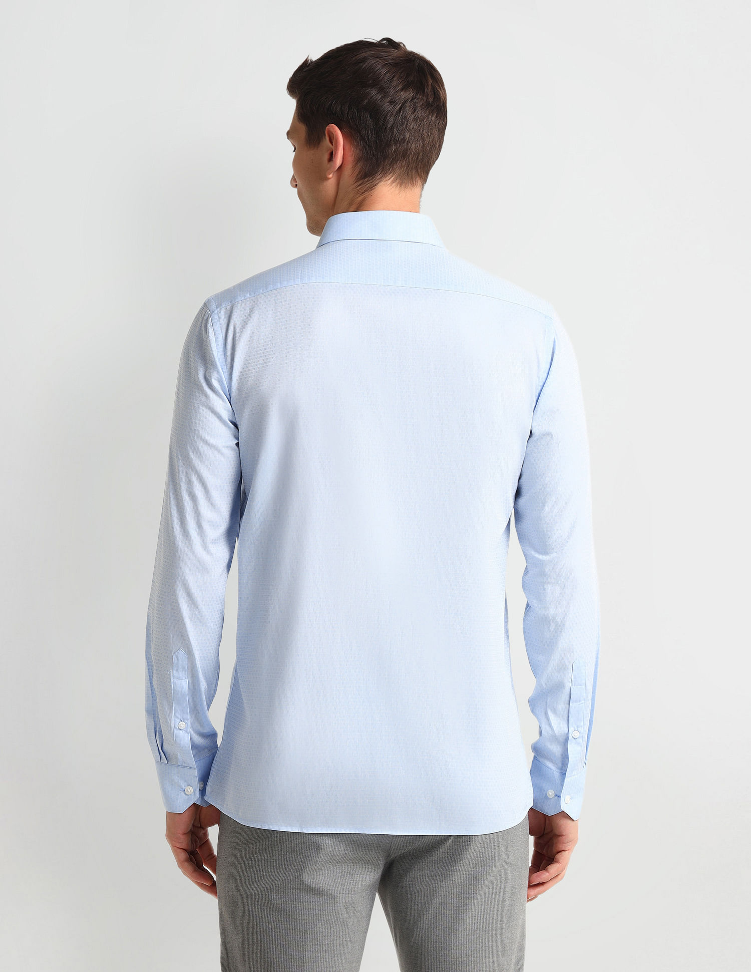 Arrow Manhattan Slim Fit Dobby Shirt