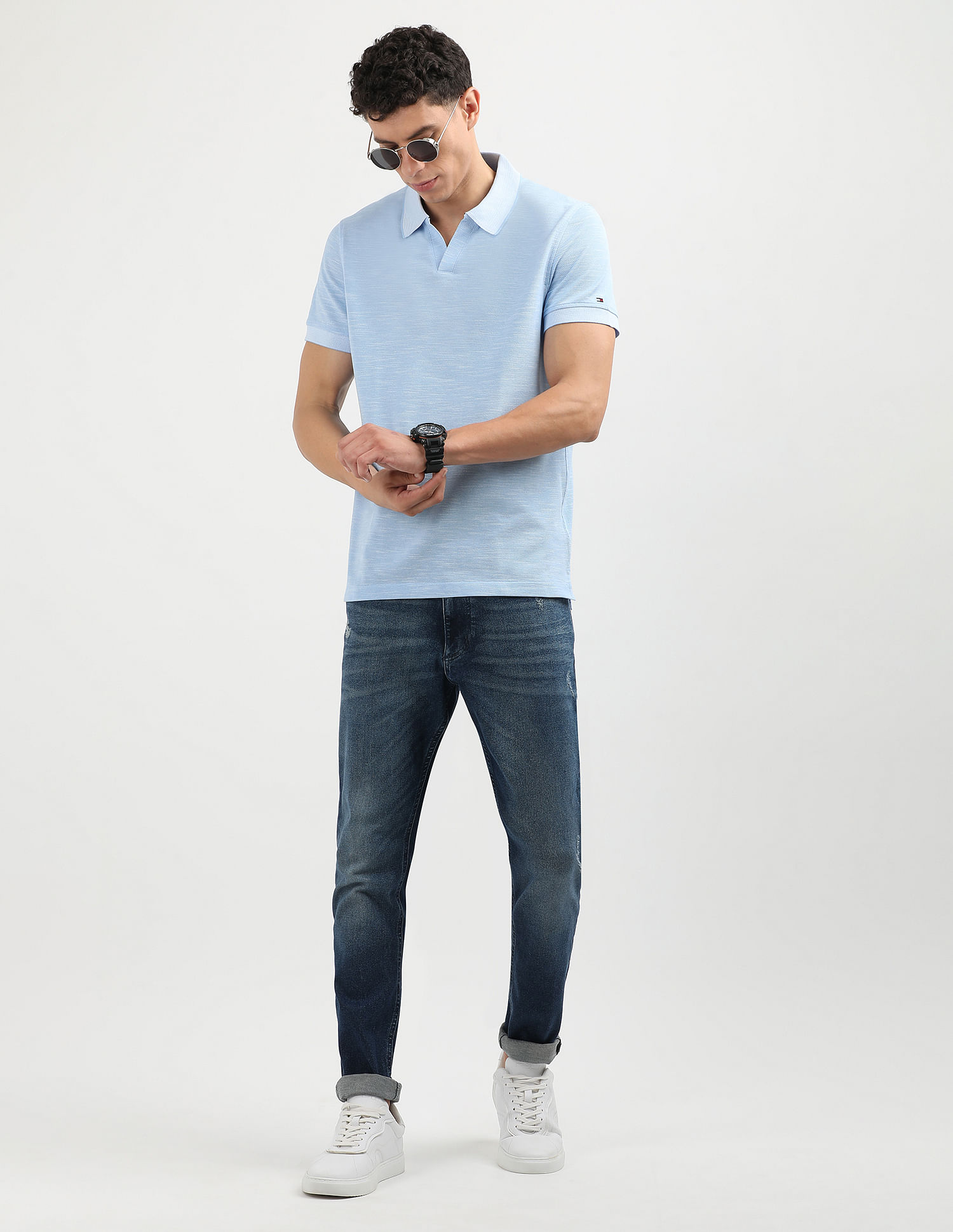 Tommy Hilfiger Mouline Regular Polo Shirt