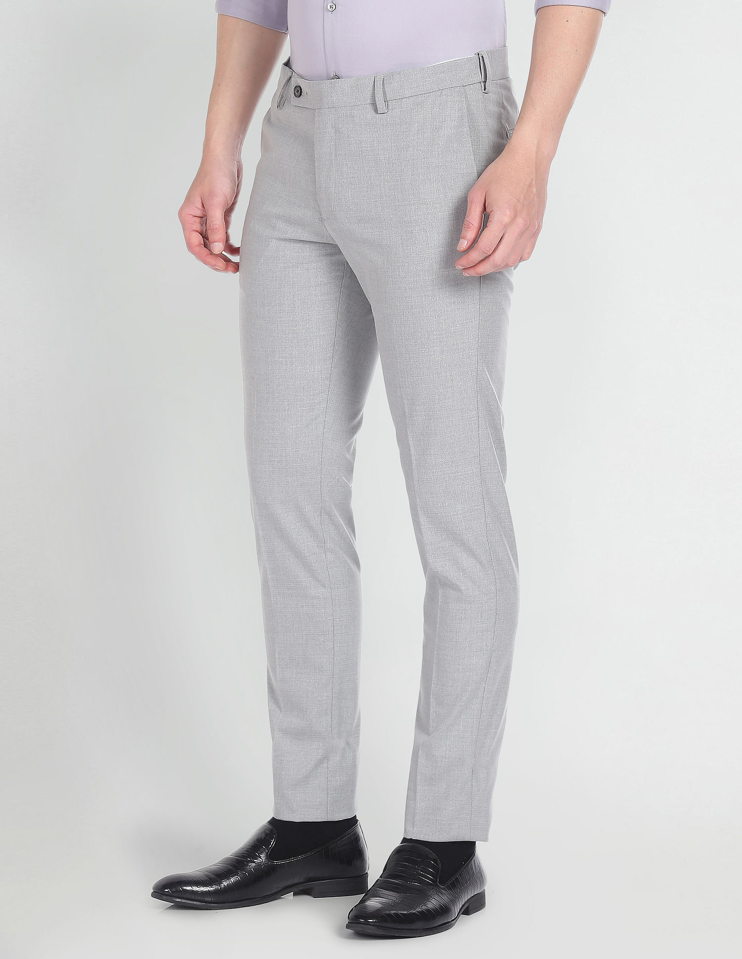 Arrow Hudson Tailored Fit Autoflex Trousers