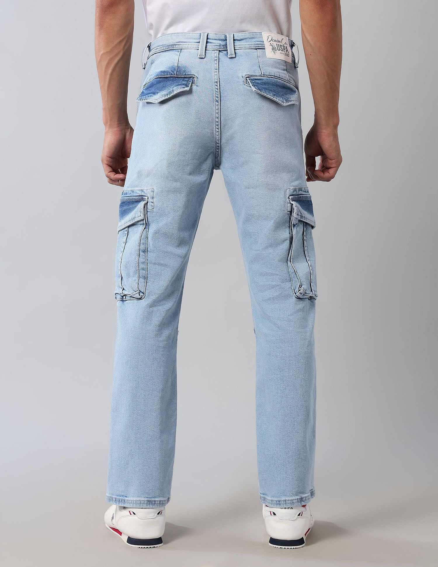 U.S. Polo Assn. Denim Co. Harold Slim Straight Fit Blue Jeans