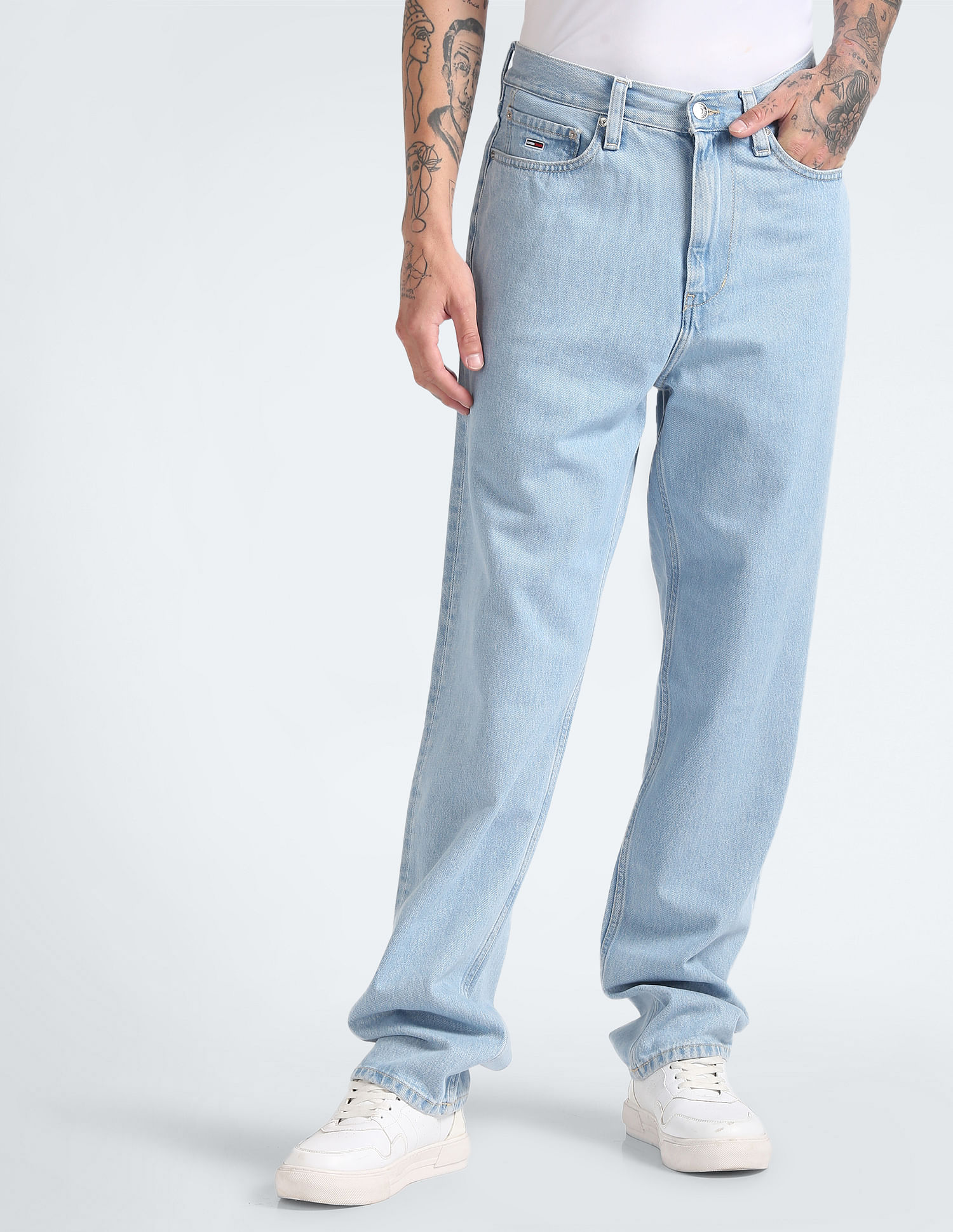 Tommy hilfiger deals relaxed jeans