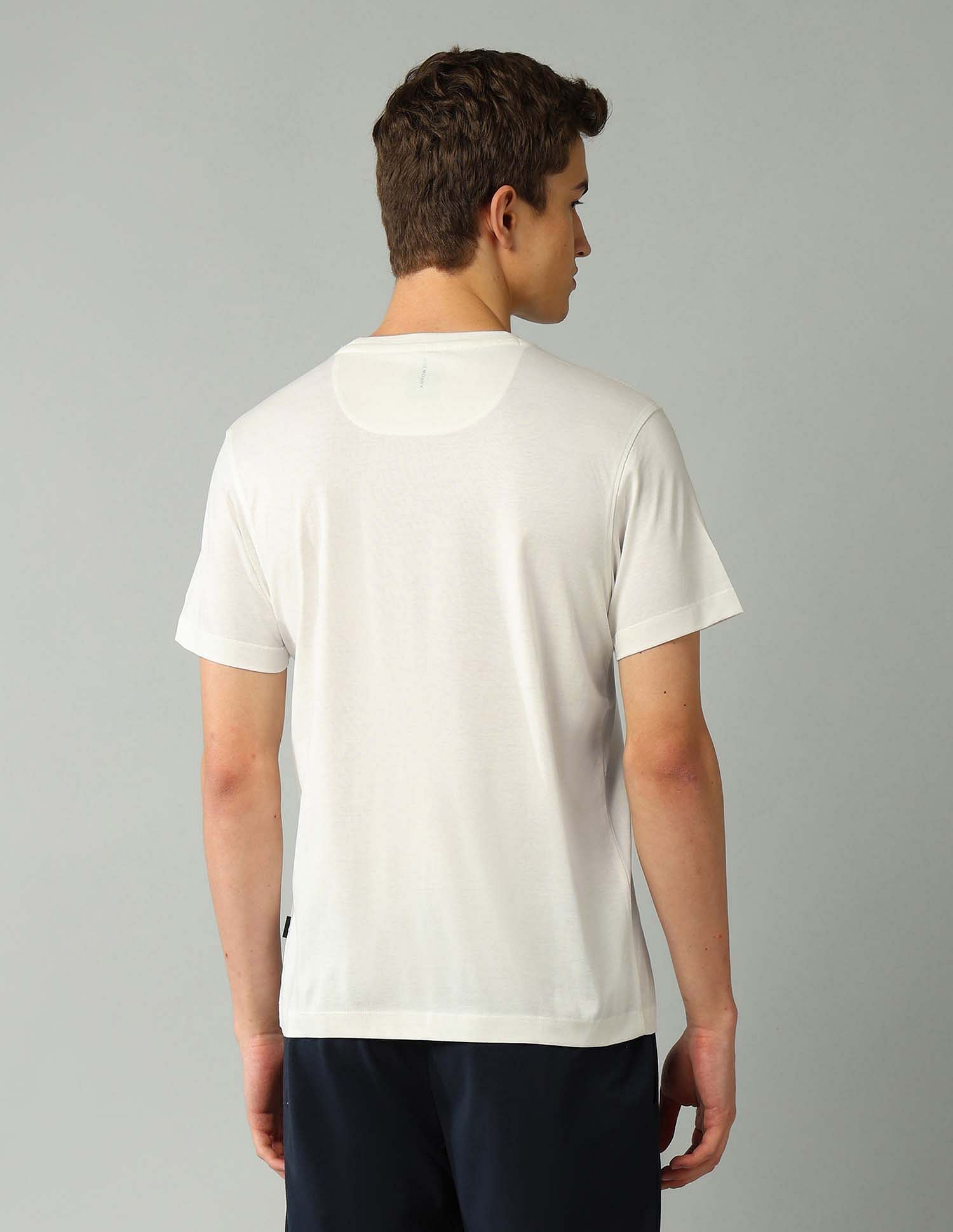Arrow Newyork Floral Printed Regular Fit T-Shirt