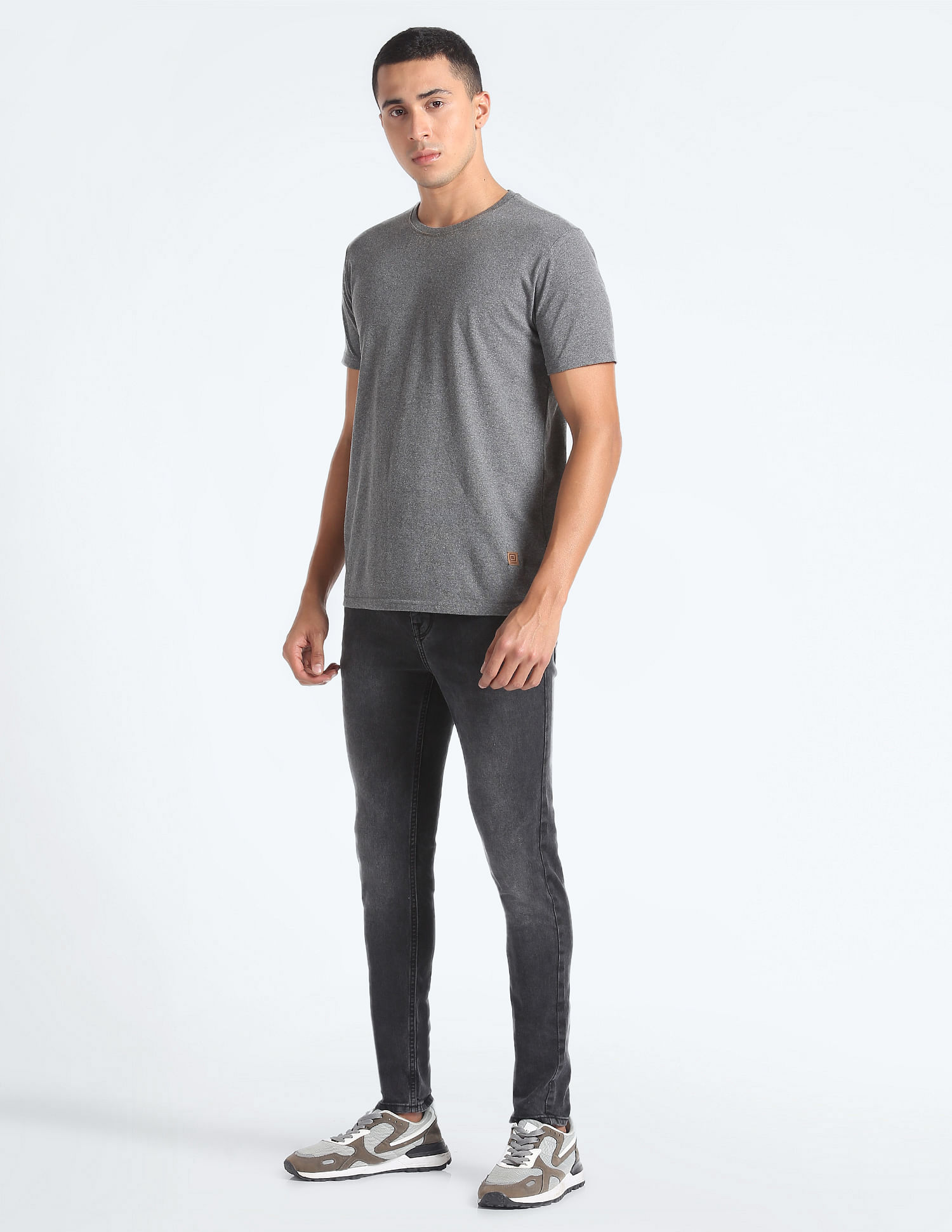 Flying Machine Stone Wash Skinny Jeans