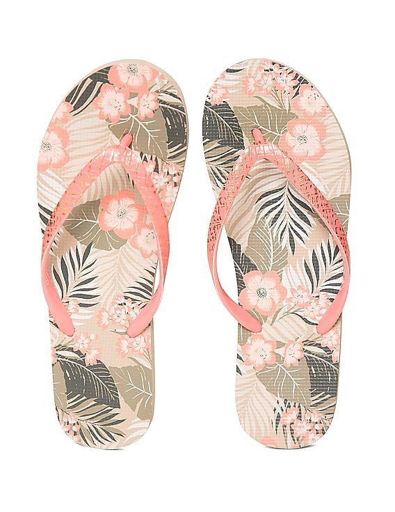 Aeropostale Printed Flip-Flops