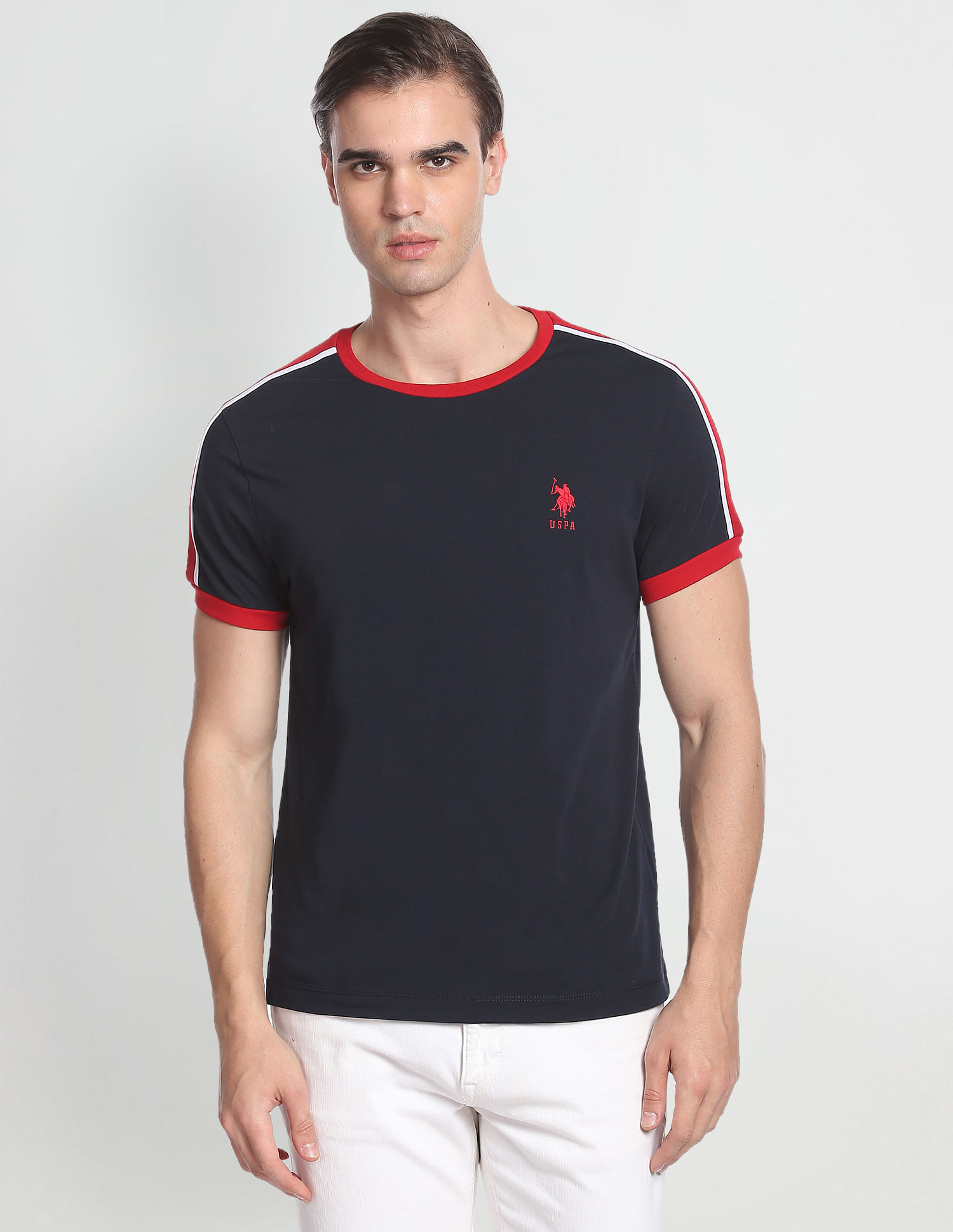 U.S. Polo Assn. Denim Co. Iconic Brand Tape T-Shirt