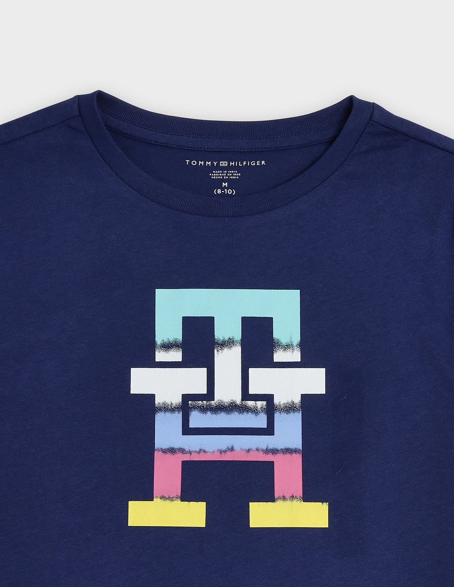 Tommy Hilfiger Kids Boys Logo Regular Fit Cotton T-Shirt