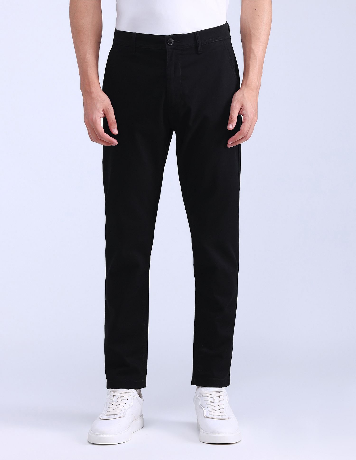 Flying Machine Slash Slim Tapered Fit Trousers